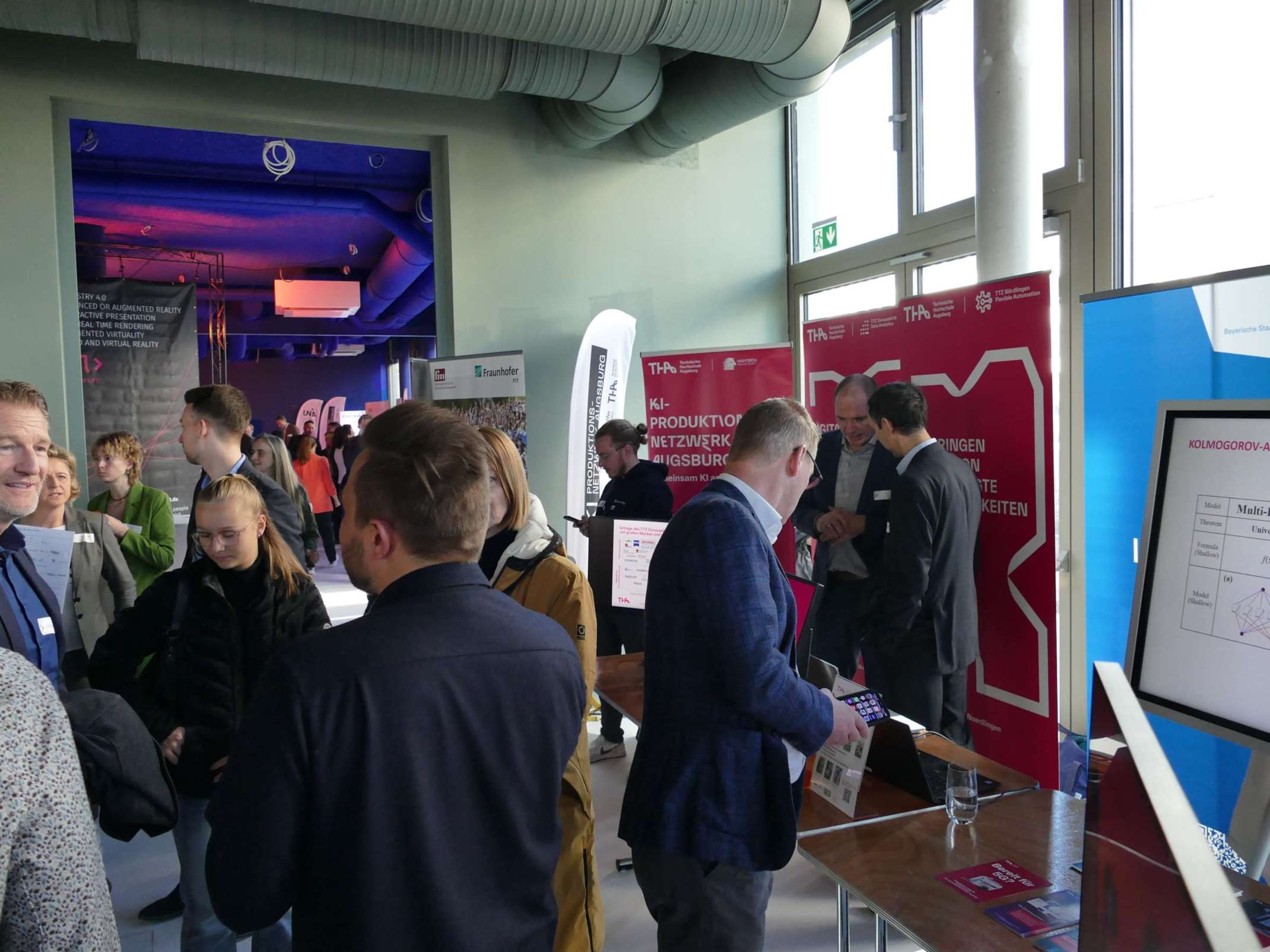 ttk25: Der Messestand der THA