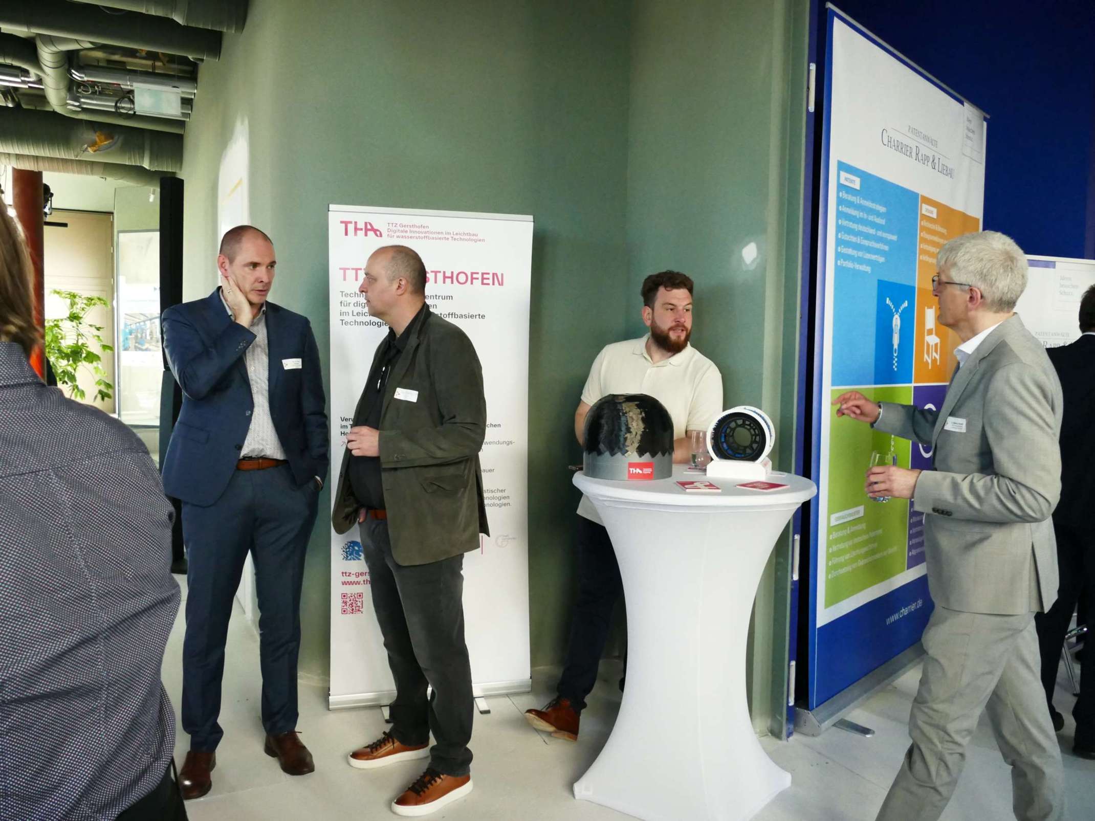 ttk25: Der Infostand des TTZ Gersthofen