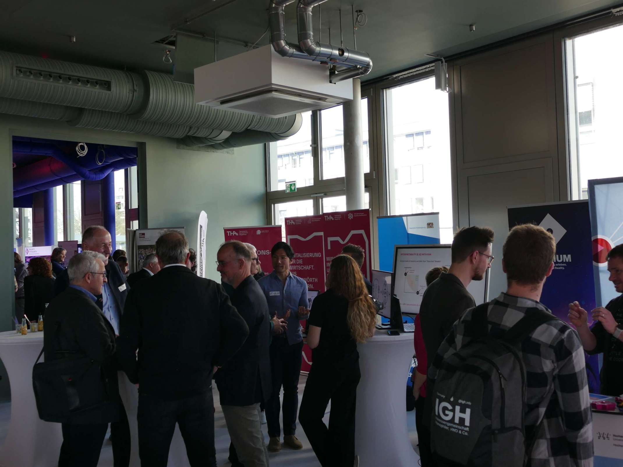 ttk25: Die Forschenden nutzten die Gelegenheit zum Netzwerken