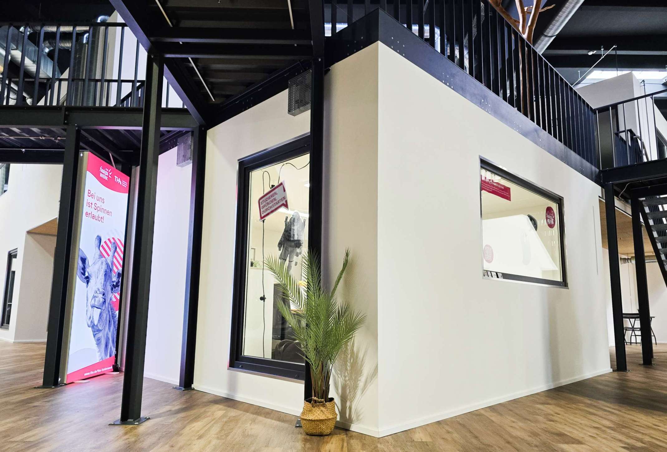 Außenansicht, Büro für Funkenwerk Start-up Teams