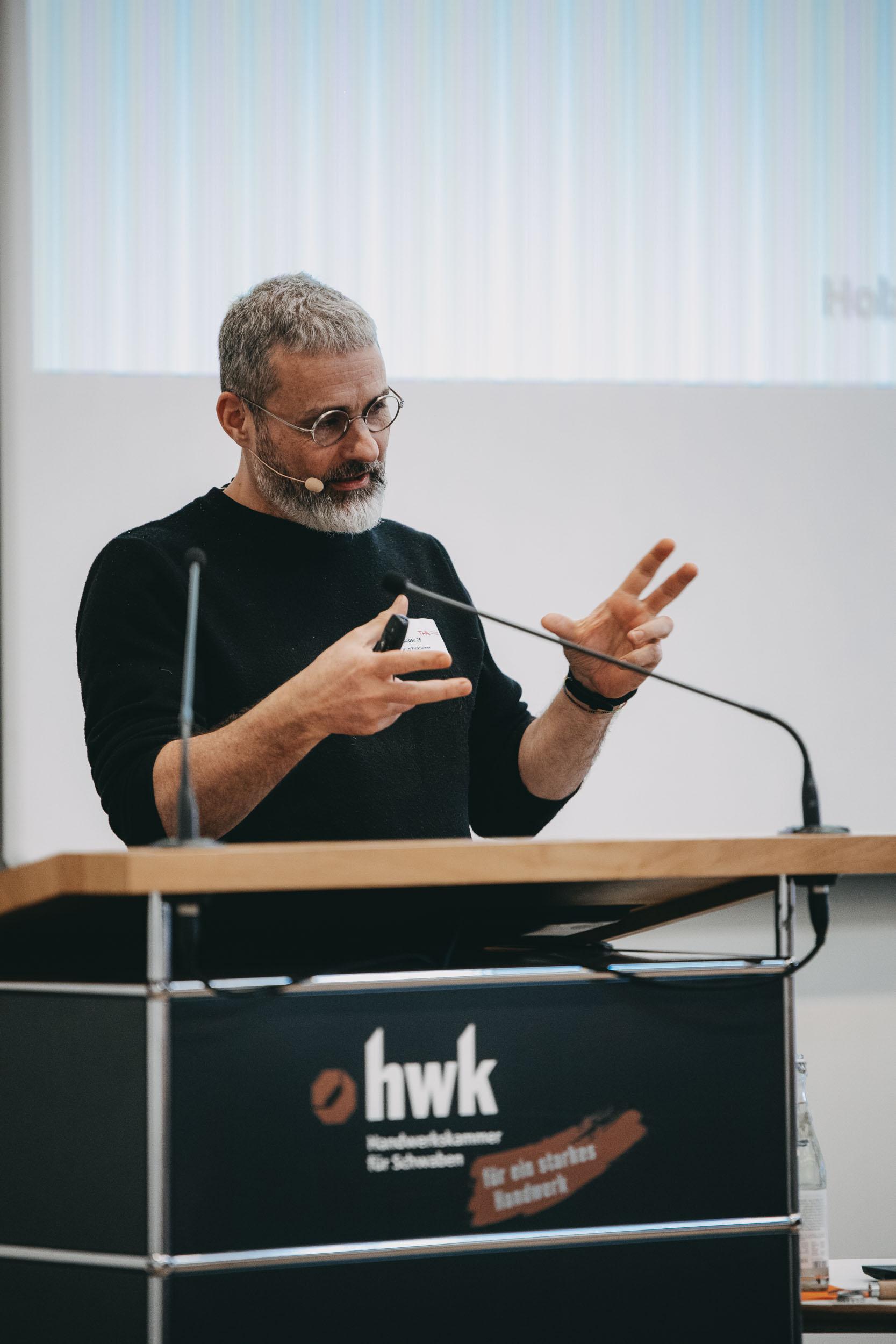 Jörg Finkbeiner, Geschäftsführer von Partner und Partner Architekten, Baiersbronn-Obertal. Foto: Matthias Leo.