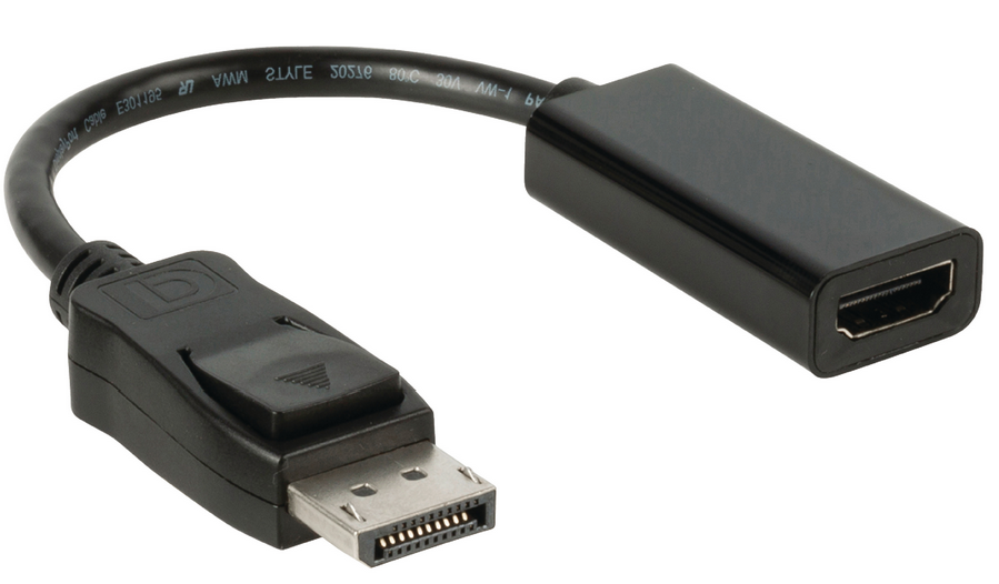 DisplayPort (male) auf HDMI (female)