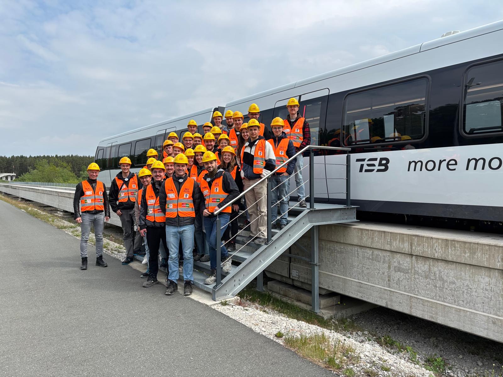 Testfahrt mit dem TSB