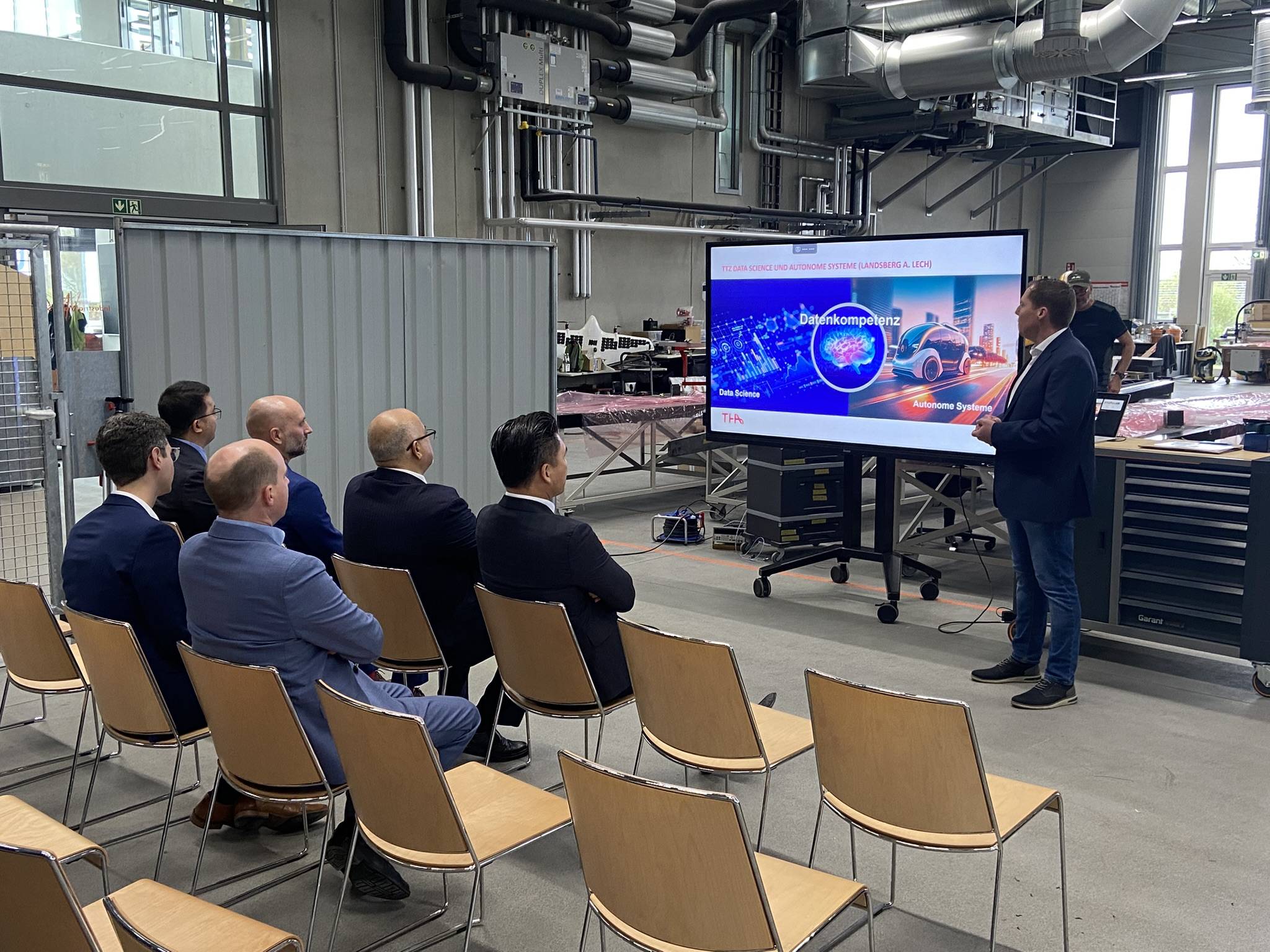 Vortrag am TTZ Landsberg am Lech.