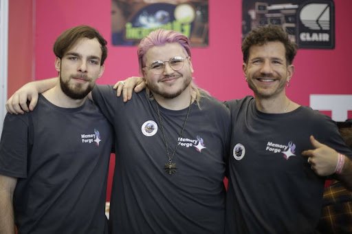Michael Braun, Elia Çakar und Moritz Naab von Team Memory Forge
