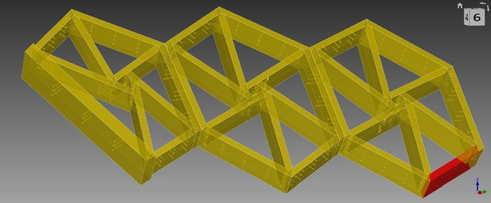 Parkarena Furth: eine computergenerierte Holzkonstruktion