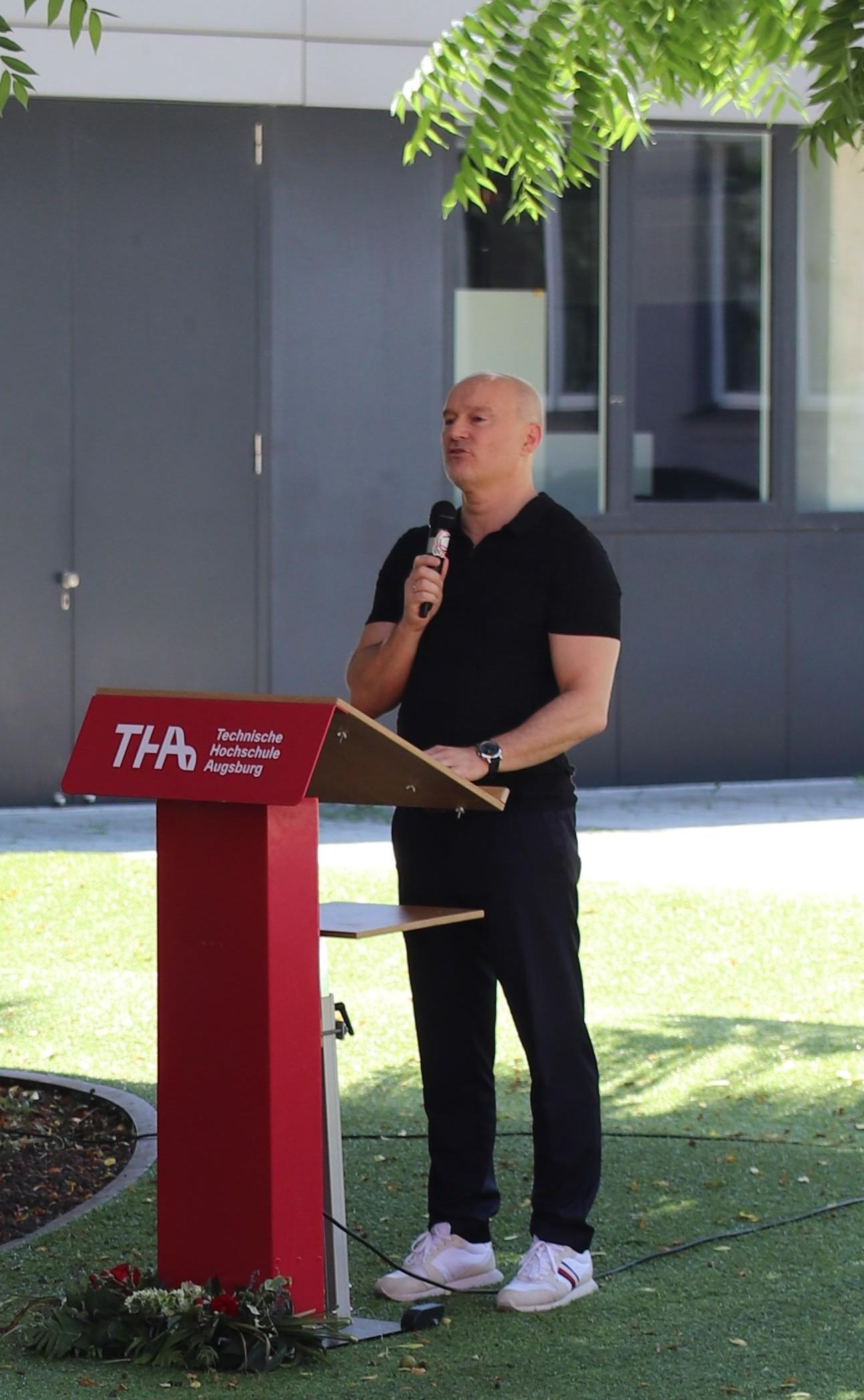 Eröffnung Promotionszentrum NITRO: Prof. Dr. Dr. h.c. Gordon Thomas Rohrmair, Präsident der Technischen Hochschule Augsburg