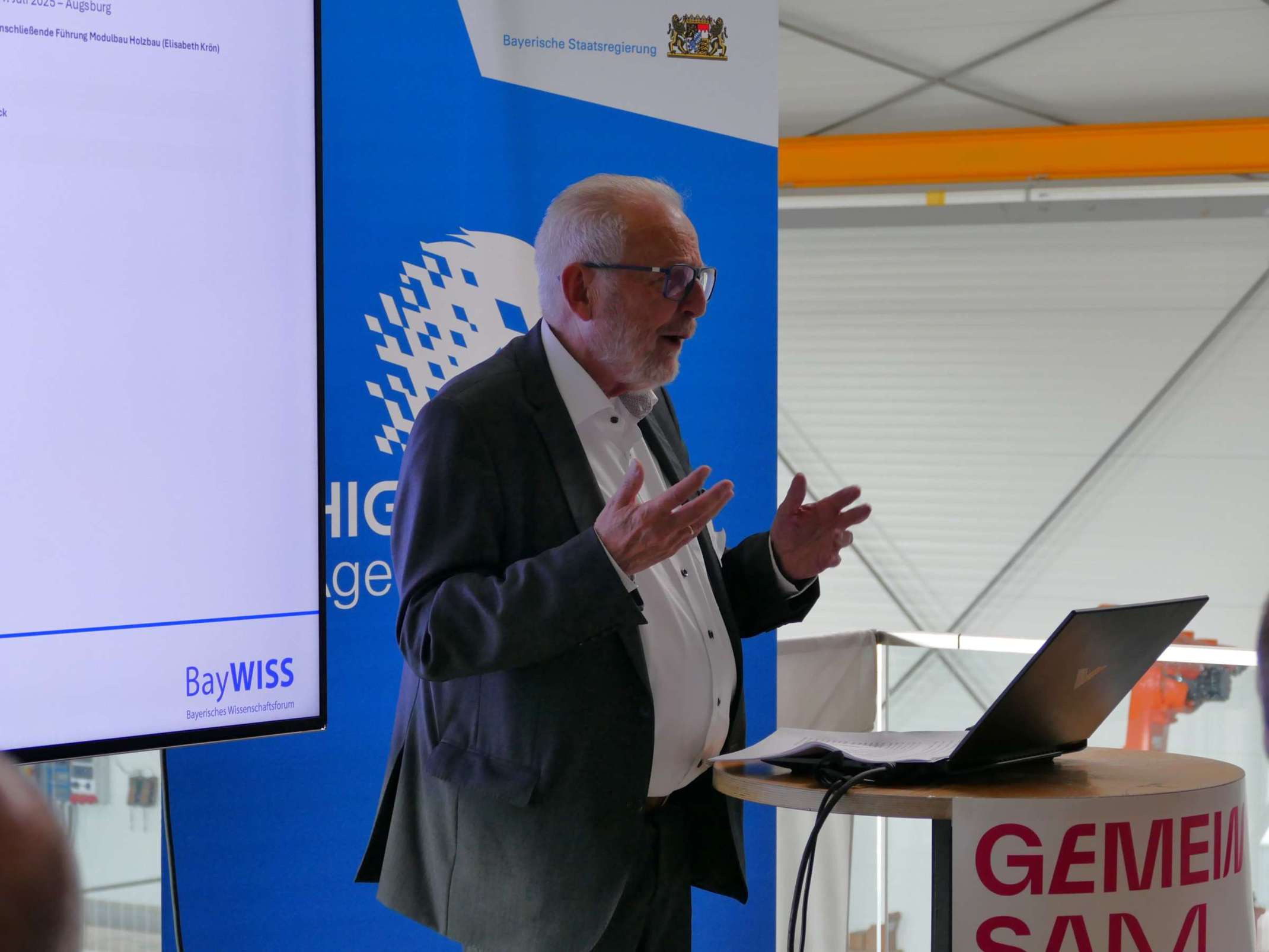 7. Netzwerktreffen des BayWISS-Kollegs IBU: Klaus Habermann, Erster Bürgermeister der Stadt Aichach