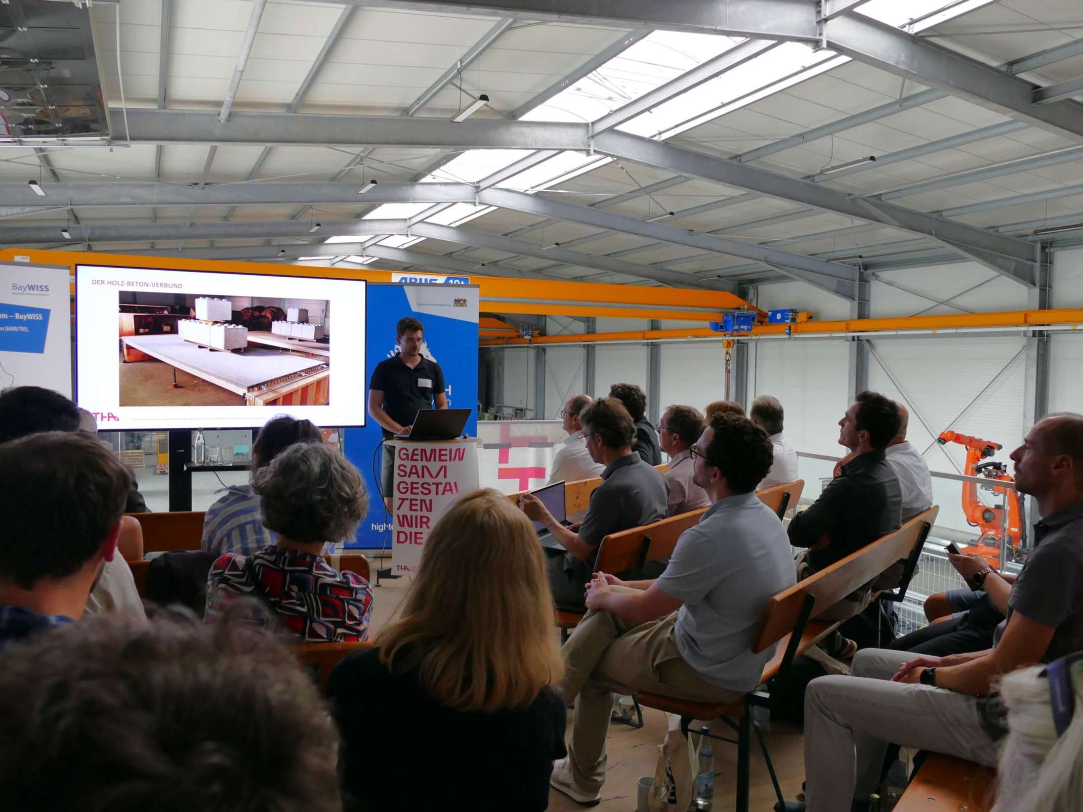 7. Netzwerktreffen des BayWISS-Kollegs IBU: Julian Frede, wissenschaftlicher Mitarbeiter am TTZ Aichach / THA