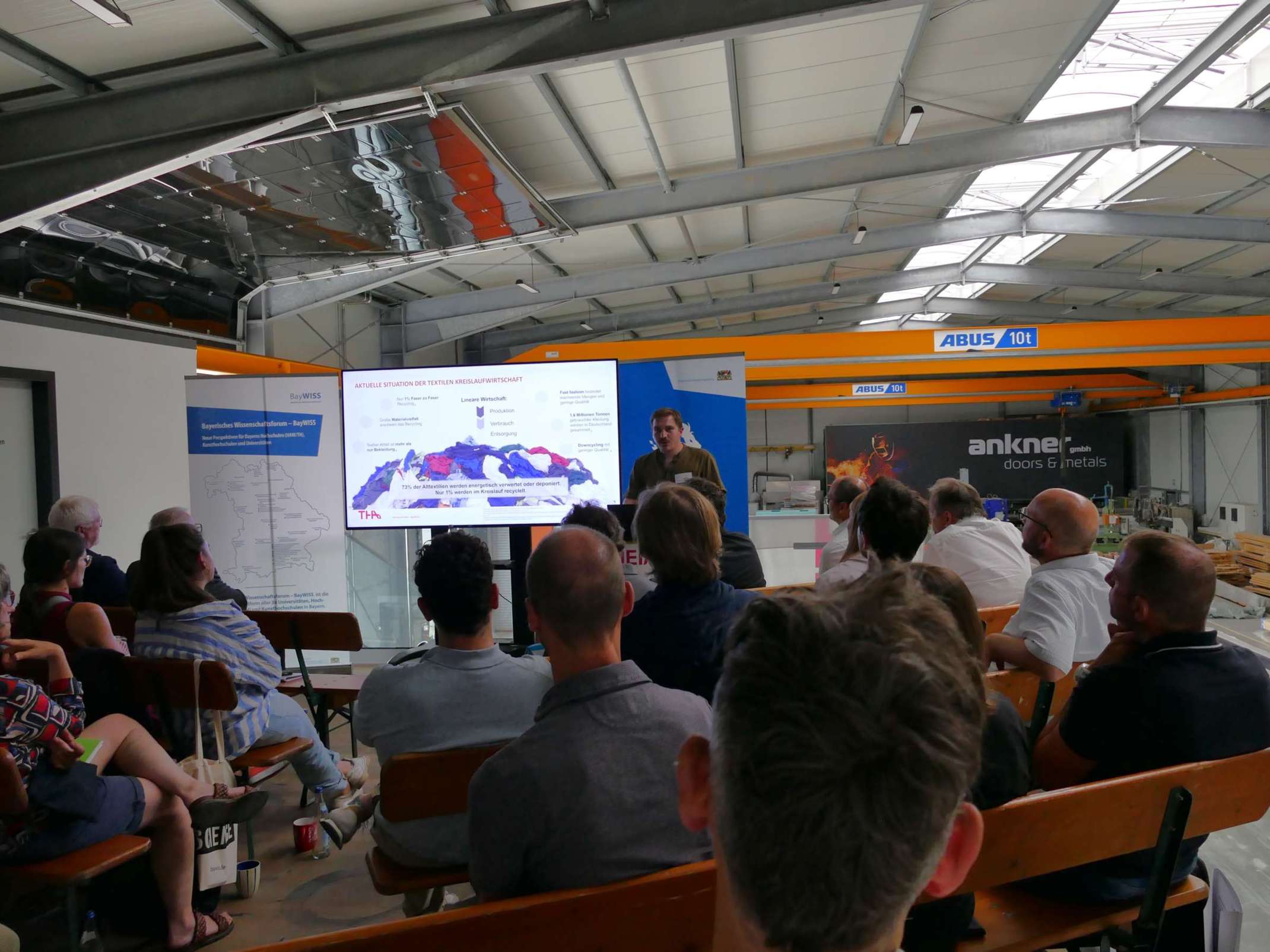 7. Netzwerktreffen des BayWISS-Kollegs IBU: Vincent Mack, wissenschaftlicher Mitarbeiter am TTZ Aichach / THA