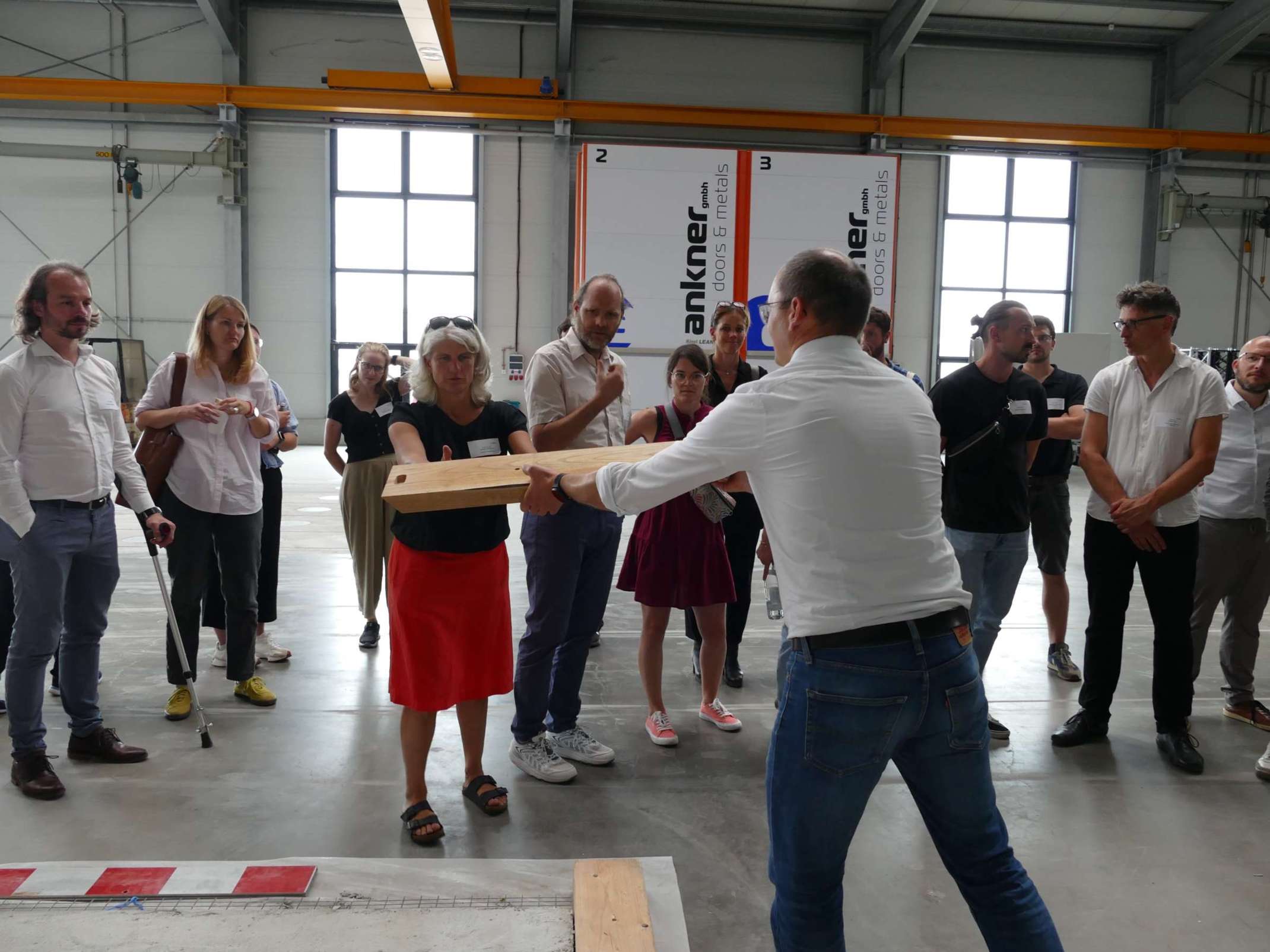 7. Netzwerktreffen des BayWISS-Kollegs IBU: Rundgang im TTZ Aichach