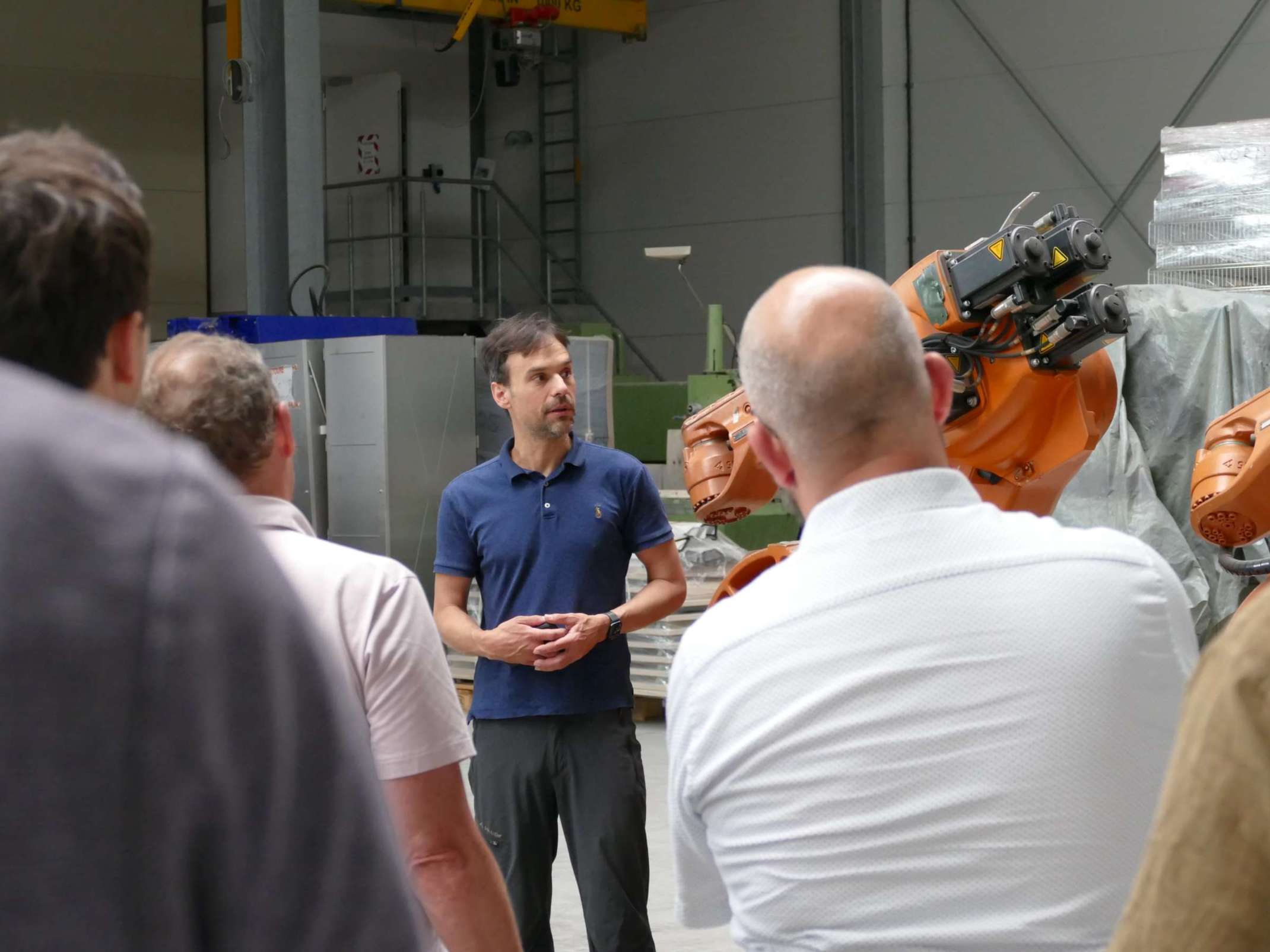 7. Netzwerktreffen des BayWISS-Kollegs IBU: Prof. Dr.-Ing. Christopher Robeller, wissenschaftlicher Leiter des TTZ Aichach im Forschungsfeld Digitaler Holzbau