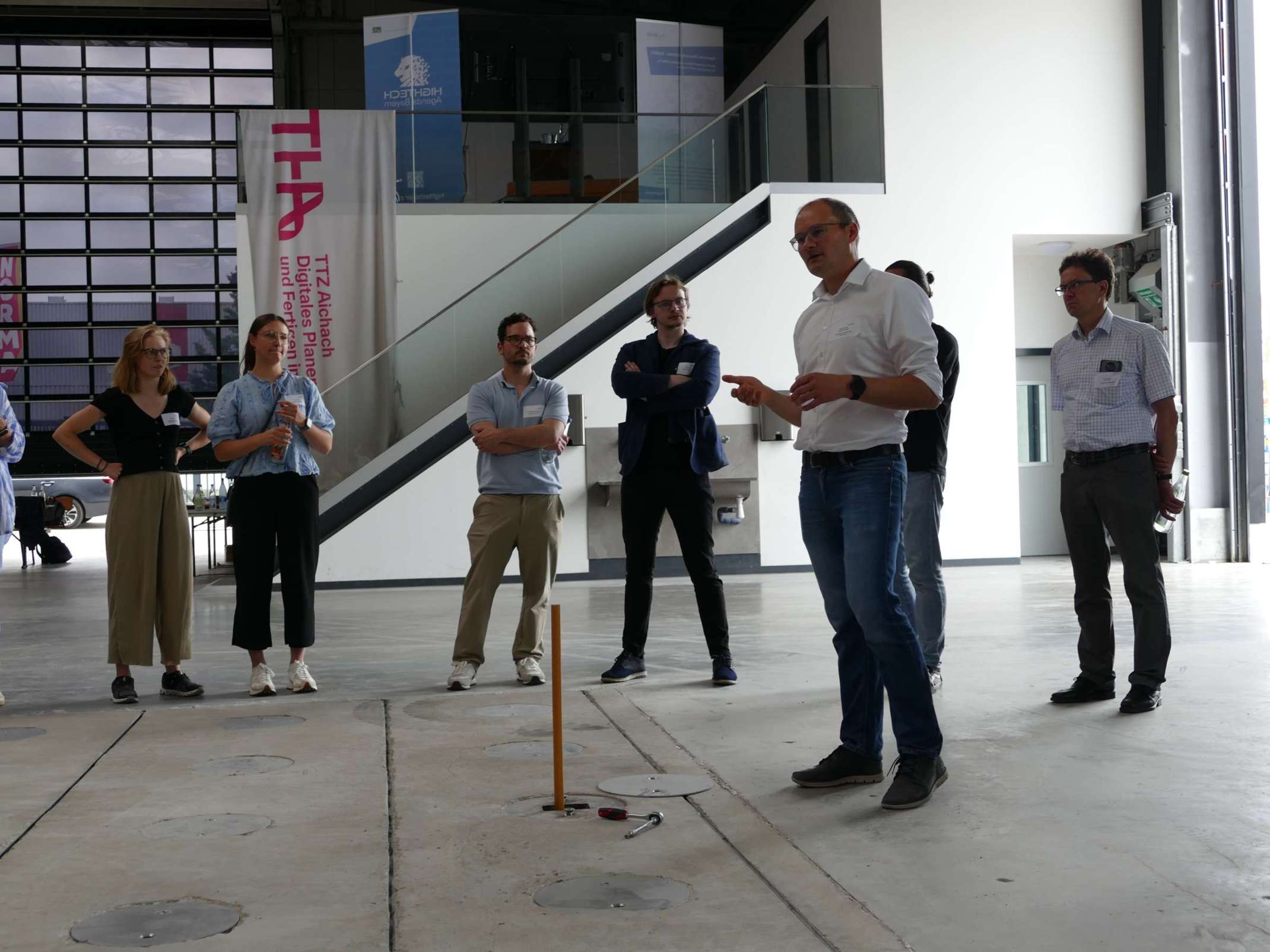 7. Netzwerktreffen des BayWISS-Kollegs IBU: Rundgand im TTZ Aichach