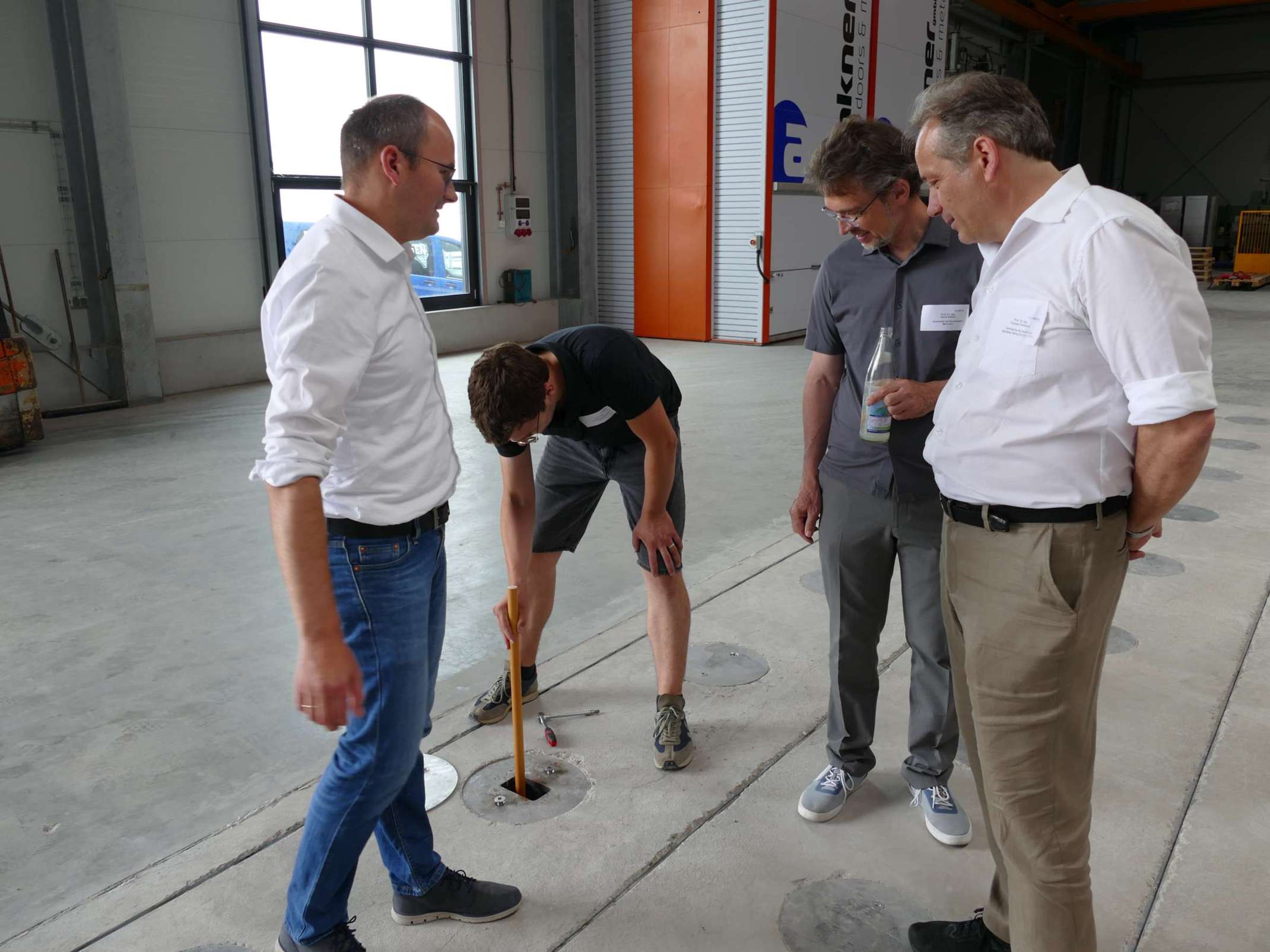 7. Netzwerktreffen des BayWISS-Kollegs IBU: Rundgang im TTZ Aichach