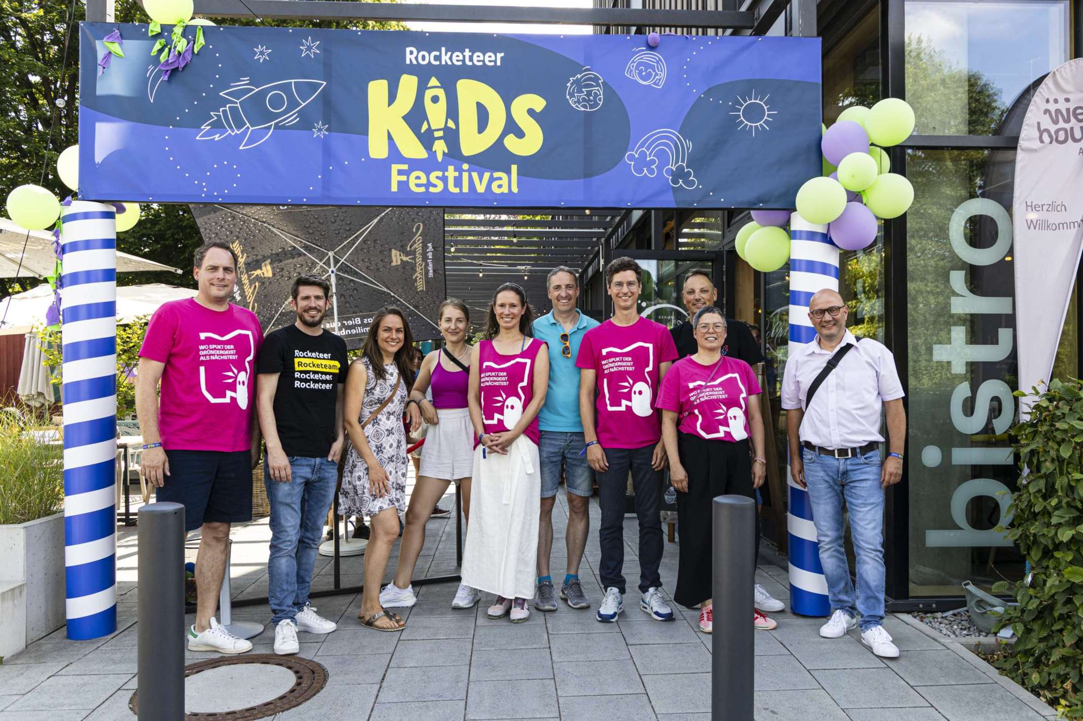 Danke an die Organisatoren, Lehrer und Team Funkenwerk