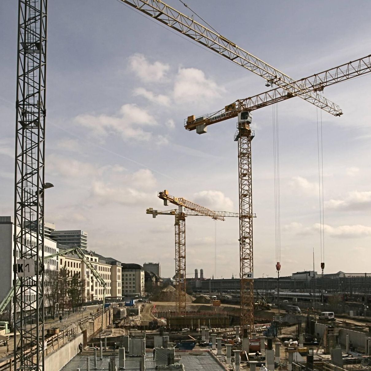 Baustelle - Weiterbildung - Master Projektmanagement - berufsbegleitend - Hochschule Augsburg (Foto: Reinhard Frick)
