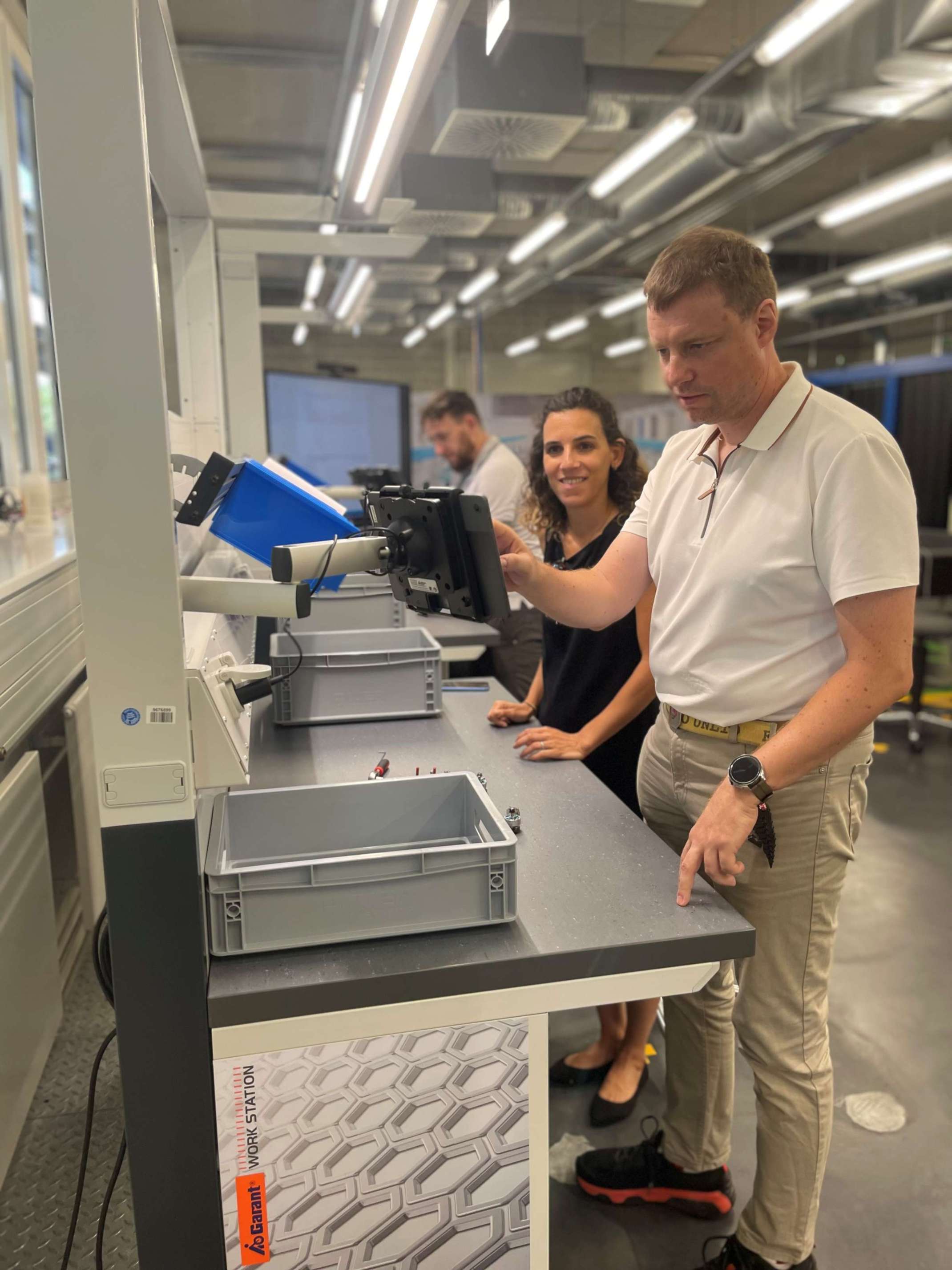 Zu Gast im OITC Werk 1: Das RECENTRE-Projektteam