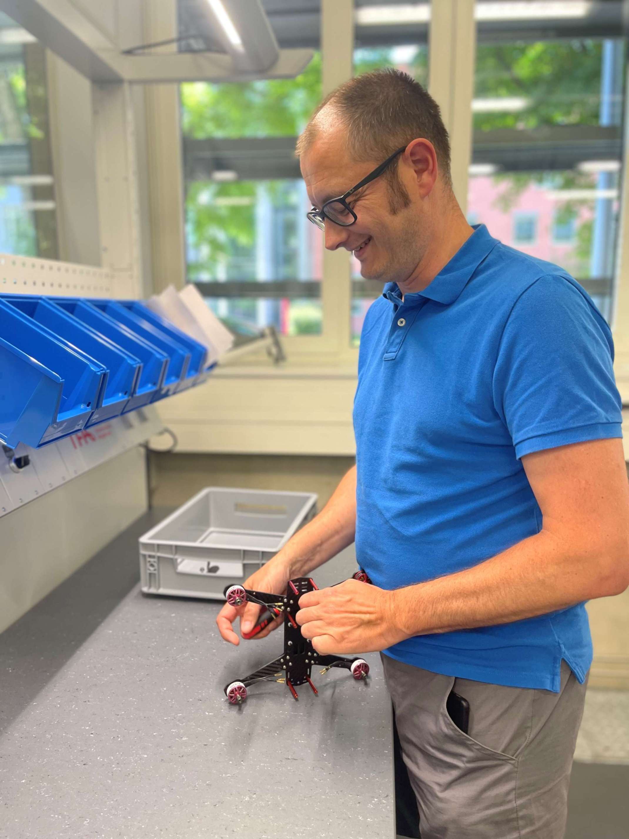 Zu Gast im OITC Werk 1: Das RECENTRE-Projektteam