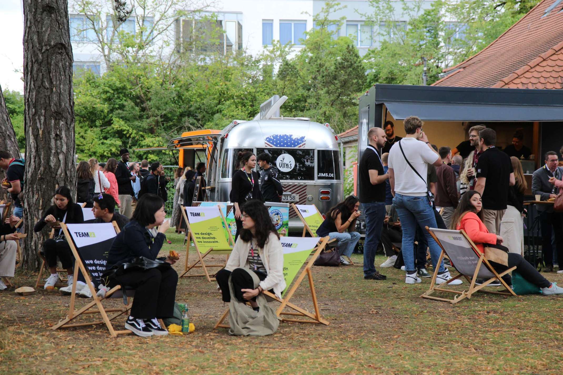 sparkscon 2025: Netzwerken steht im Vordergrund (Bild: Martina Friedsmann)