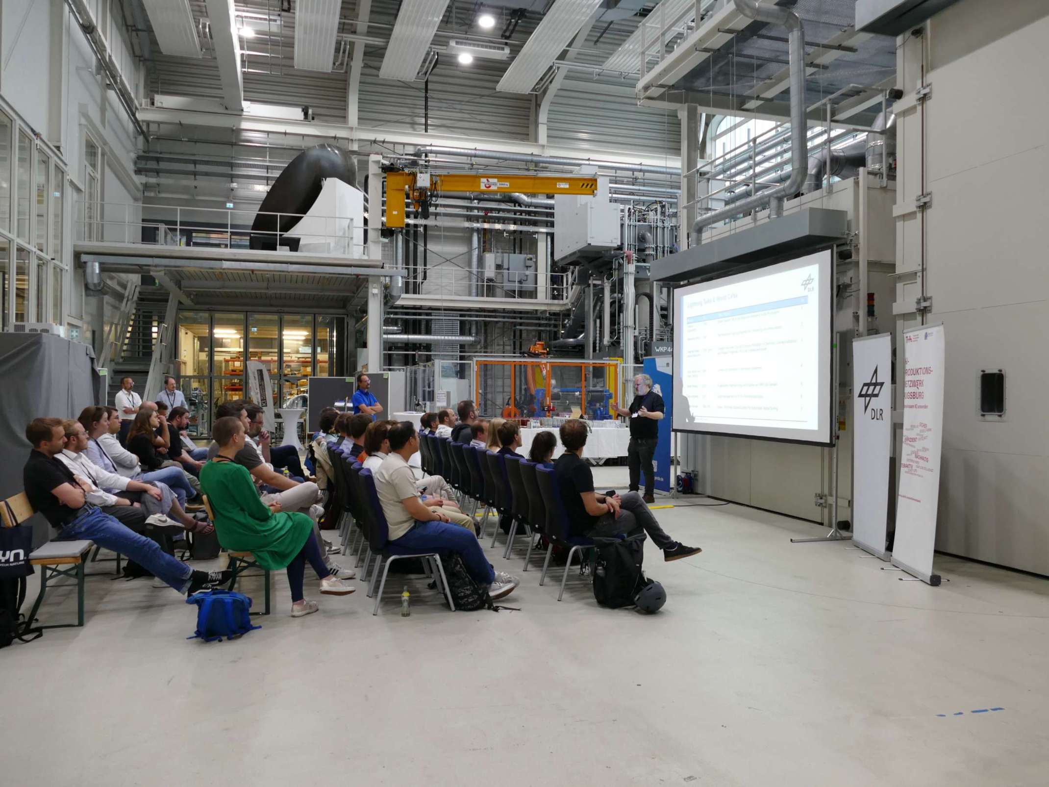 One4All 2025: Zu Beginn stellten die Forschenden ihre aktuellen KI-Projekte vor