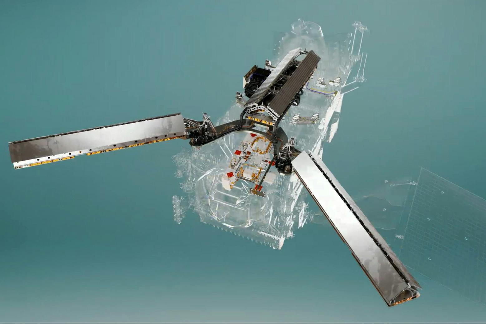 Cleanroom bei Airbus Defence and Space in Friedrichshafen