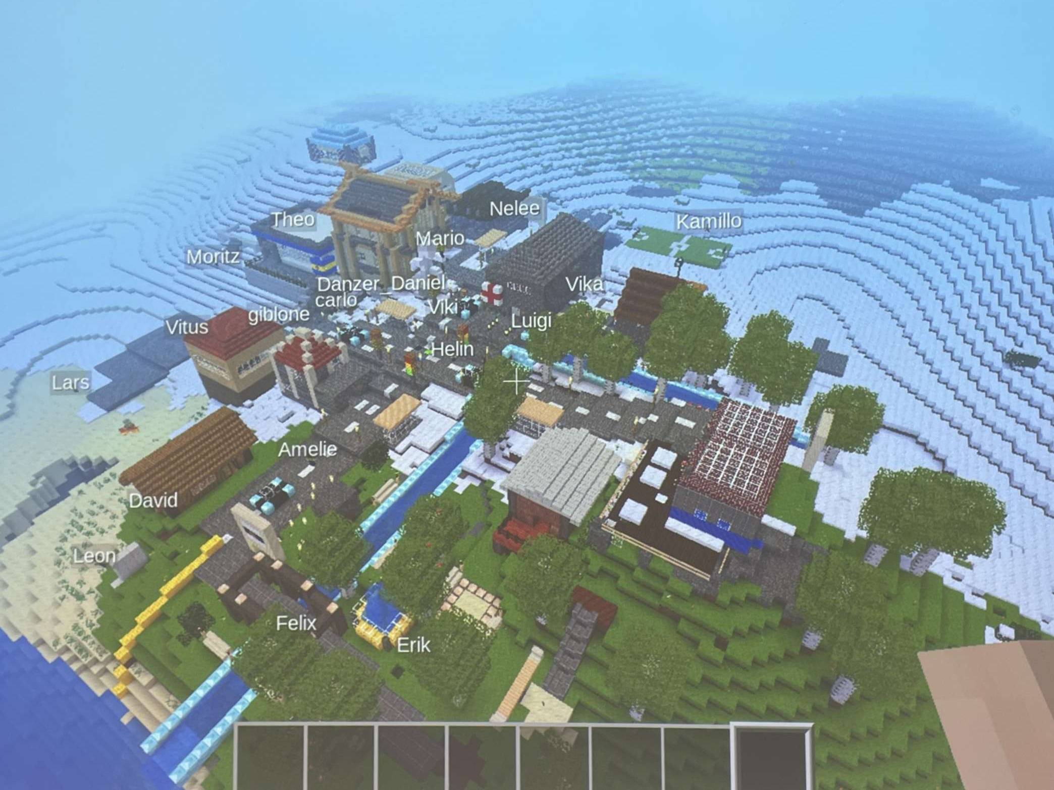 Open-World-Umgebung Minetest