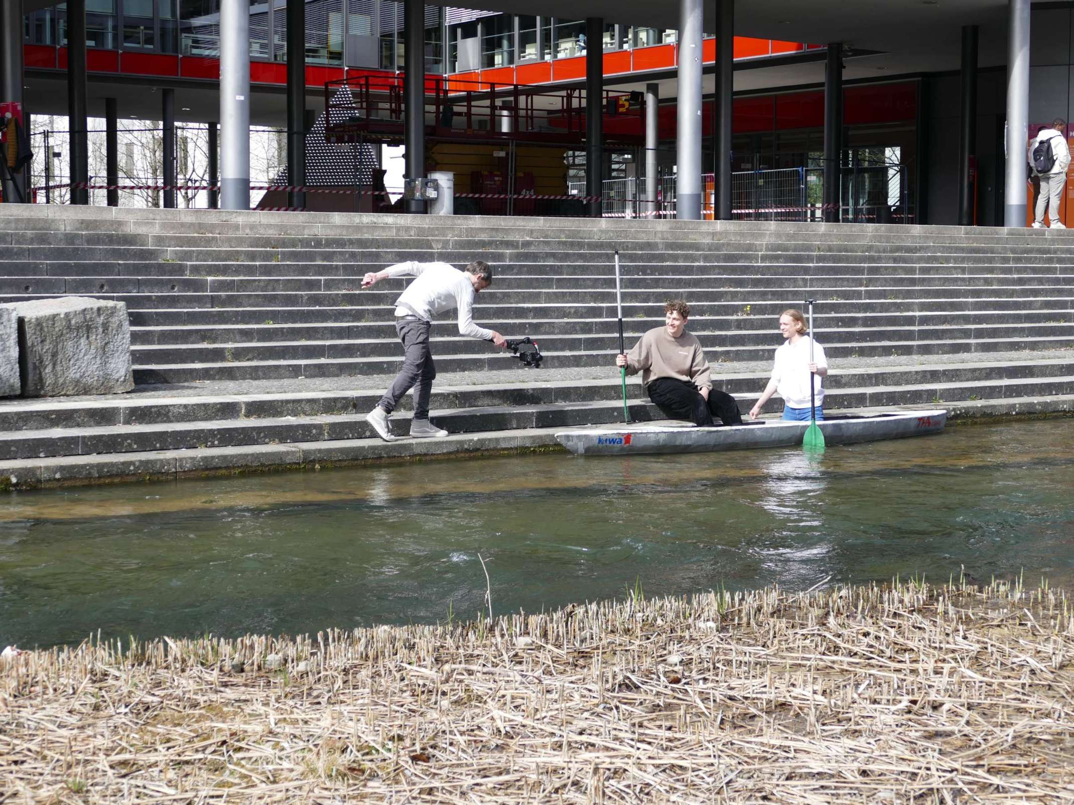 NDR-Dreh an der THA am 21.03.2025