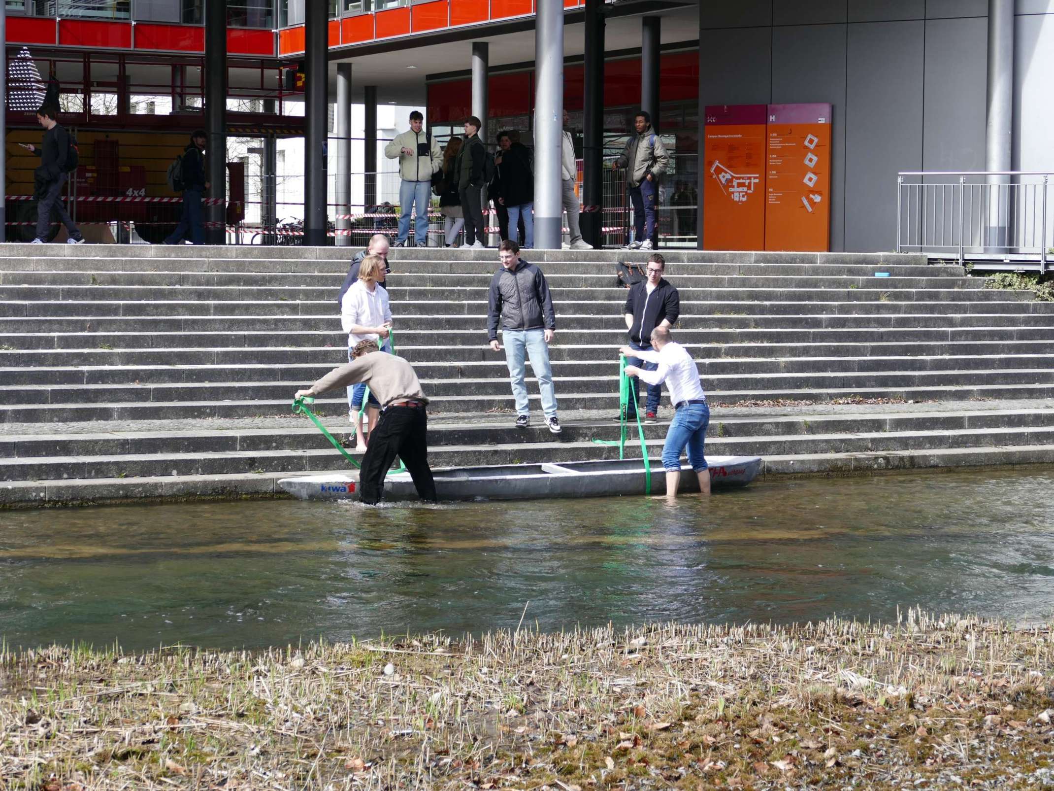 NDR-Dreh an der THA am 21.03.2025