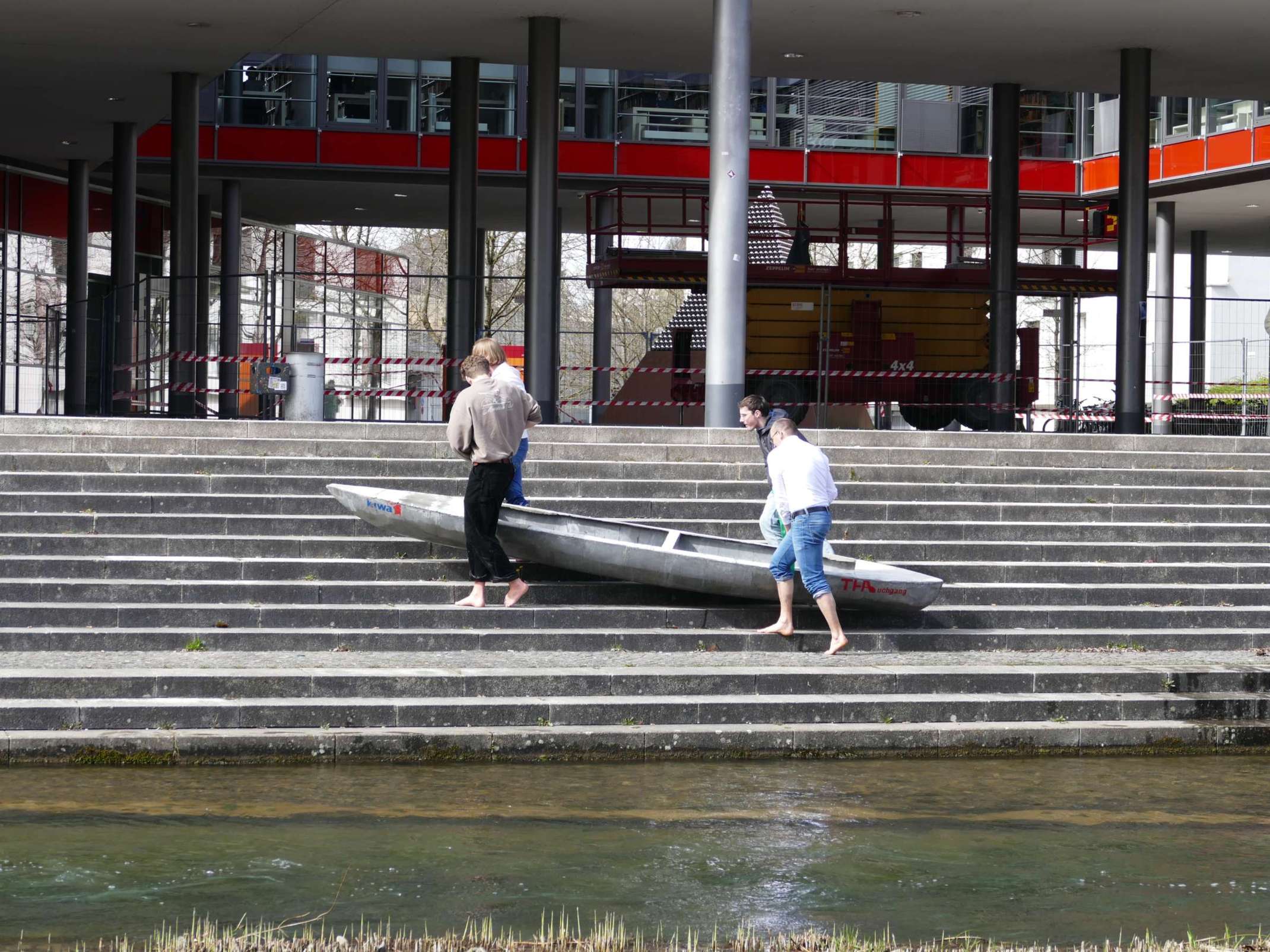 NDR-Dreh an der THA am 21.03.2025