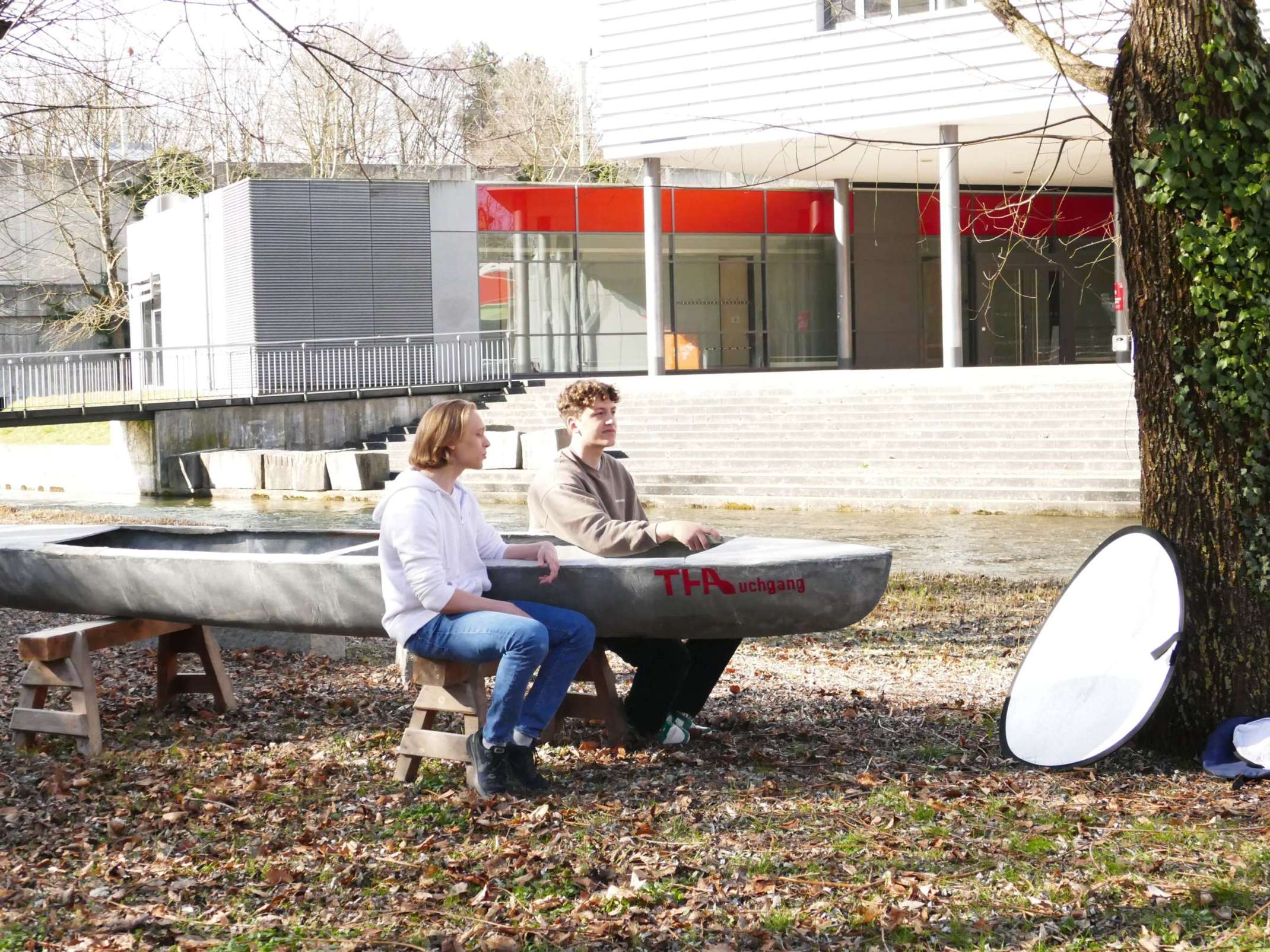 NDR-Dreh an der THA am 21.03.2025