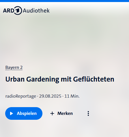 Screenshot Radio-Beitrag