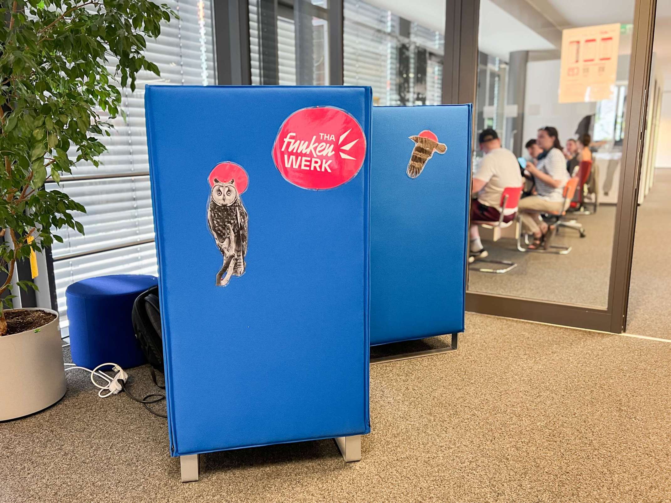 Arbeitsbereich Funkenwerk Bibliothek