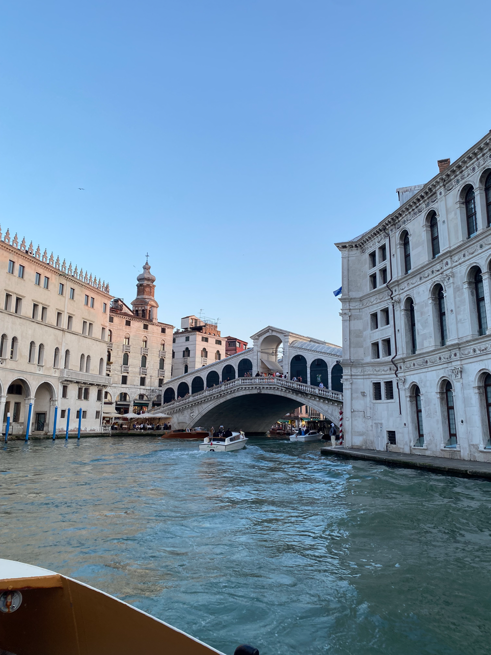 Rialto vom Boot aus