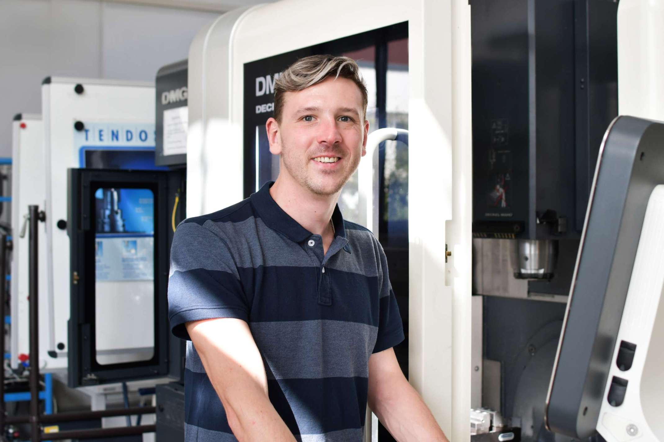 Markus Lehner im Labor