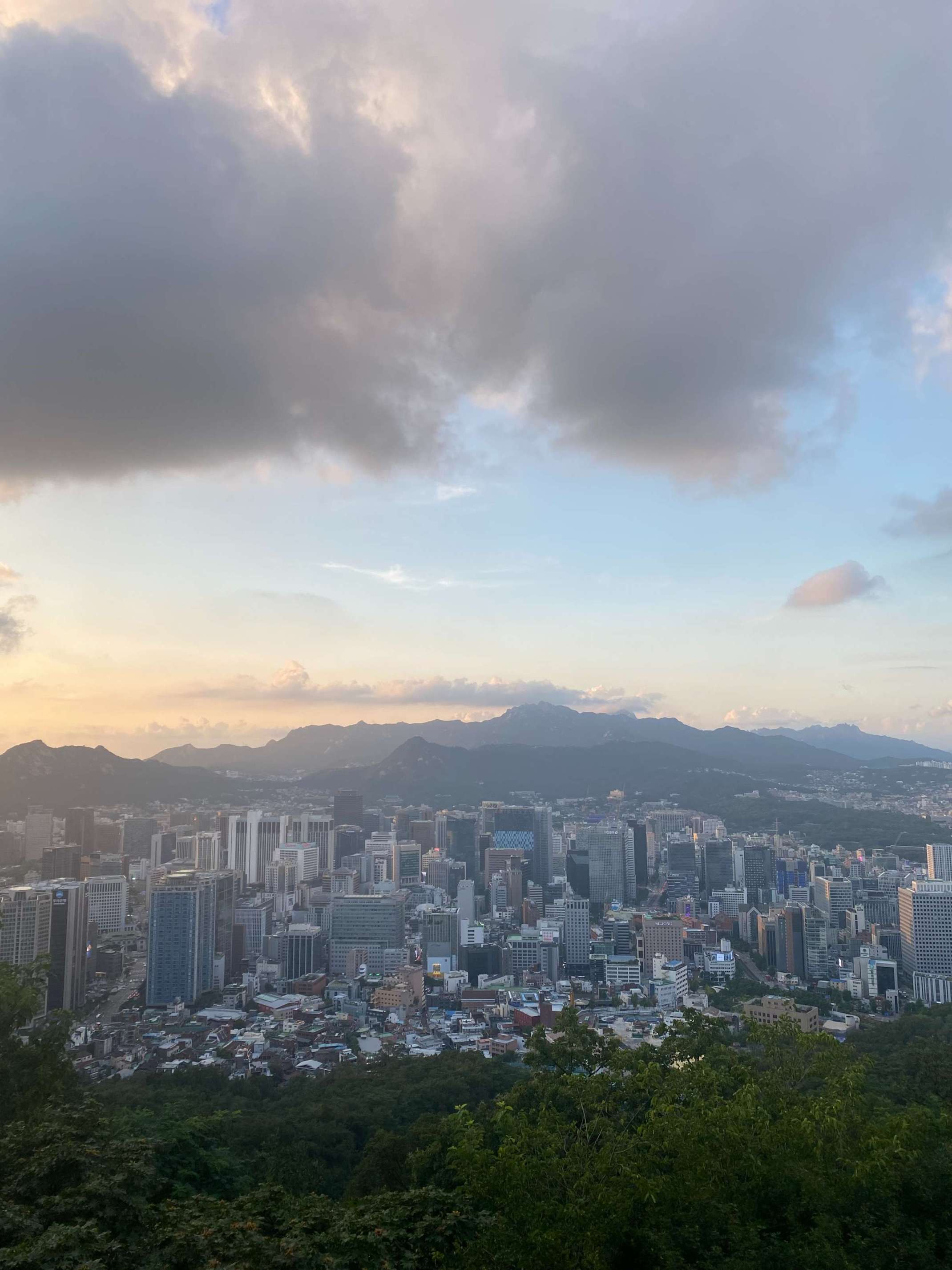 Blick auf Seoul