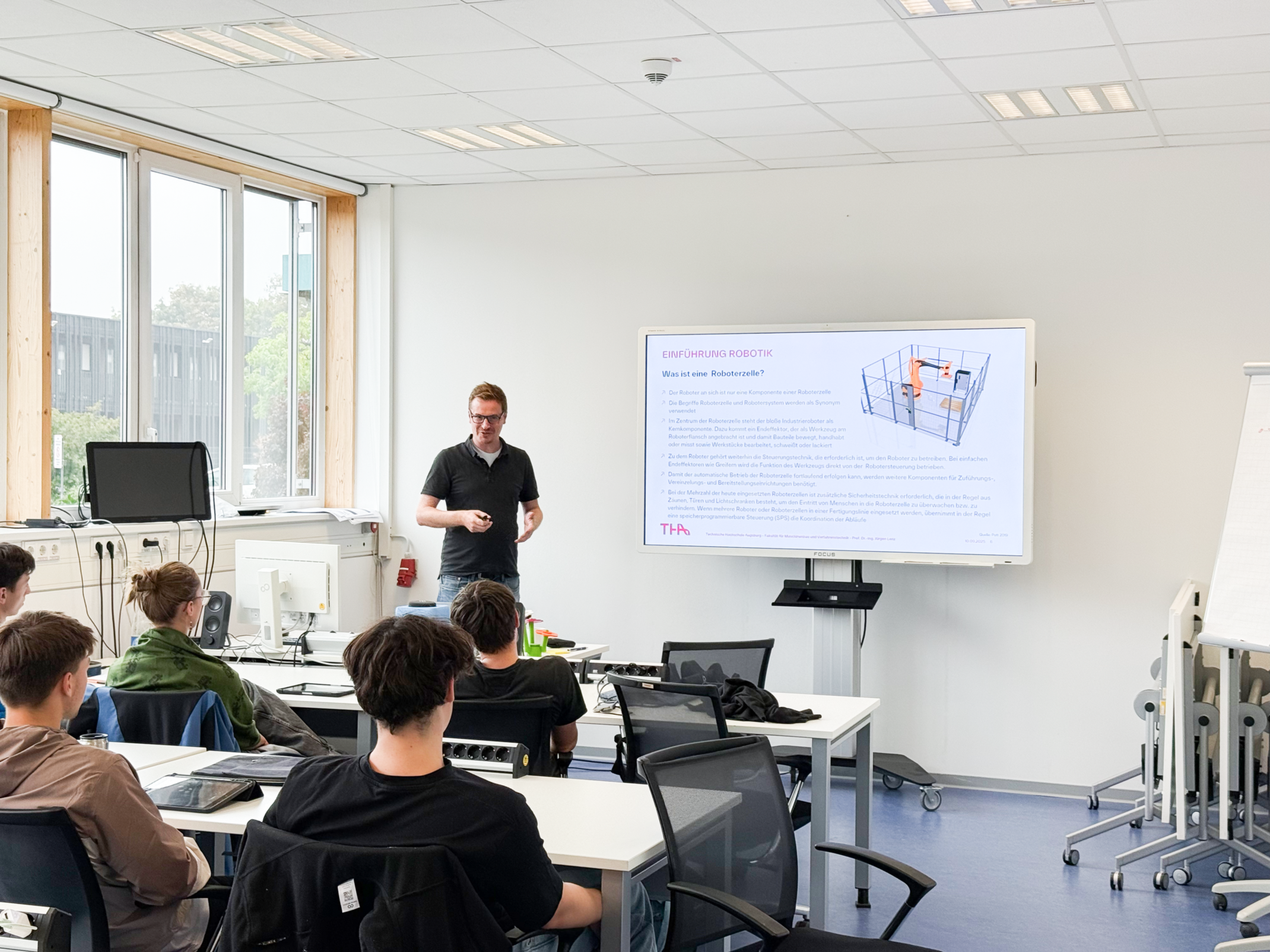 Vorlesung bei Prof. Dr. -Ing. Jürgen Lenz