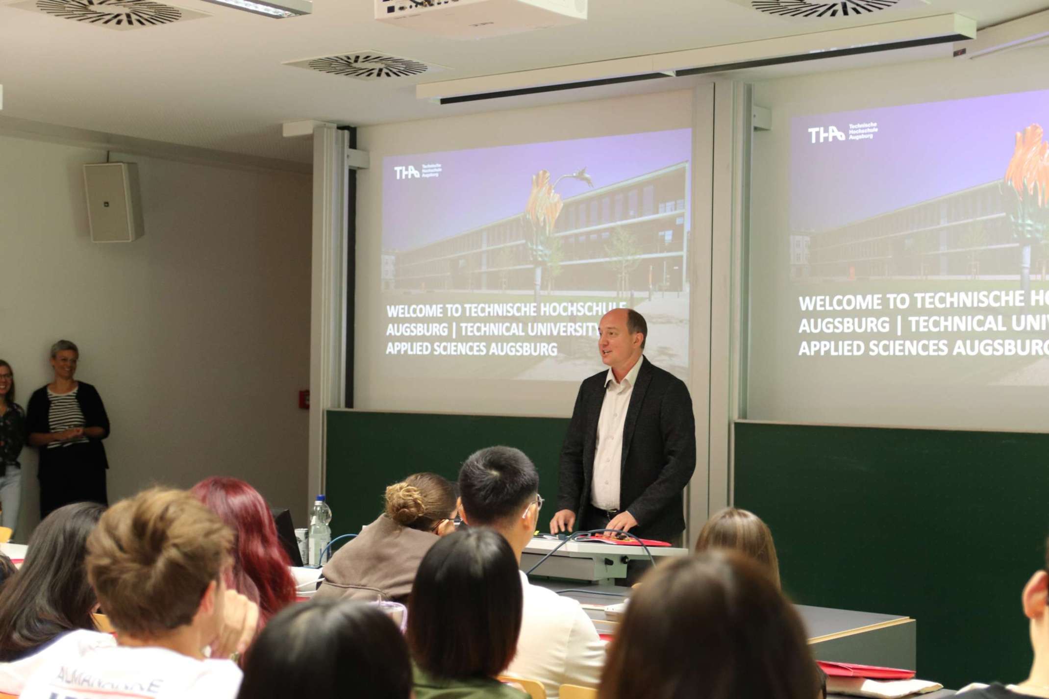 Impressionen von der Einführungsveranstaltung für ausländische Studierende