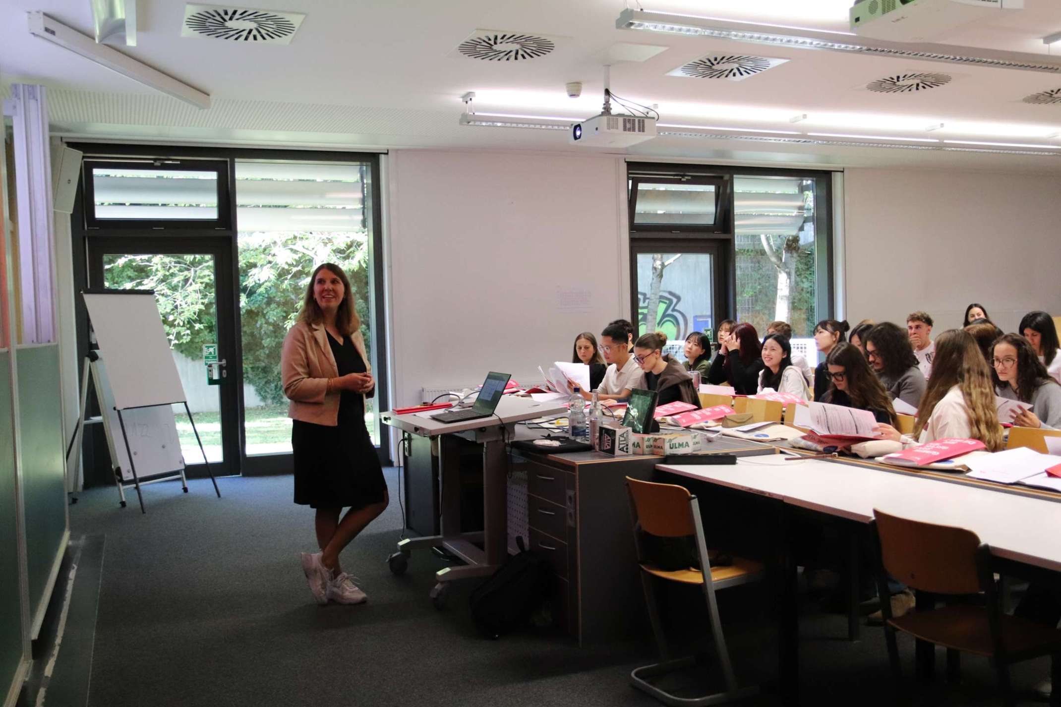 Impressionen von der Einführungsveranstaltung für ausländische Studierende