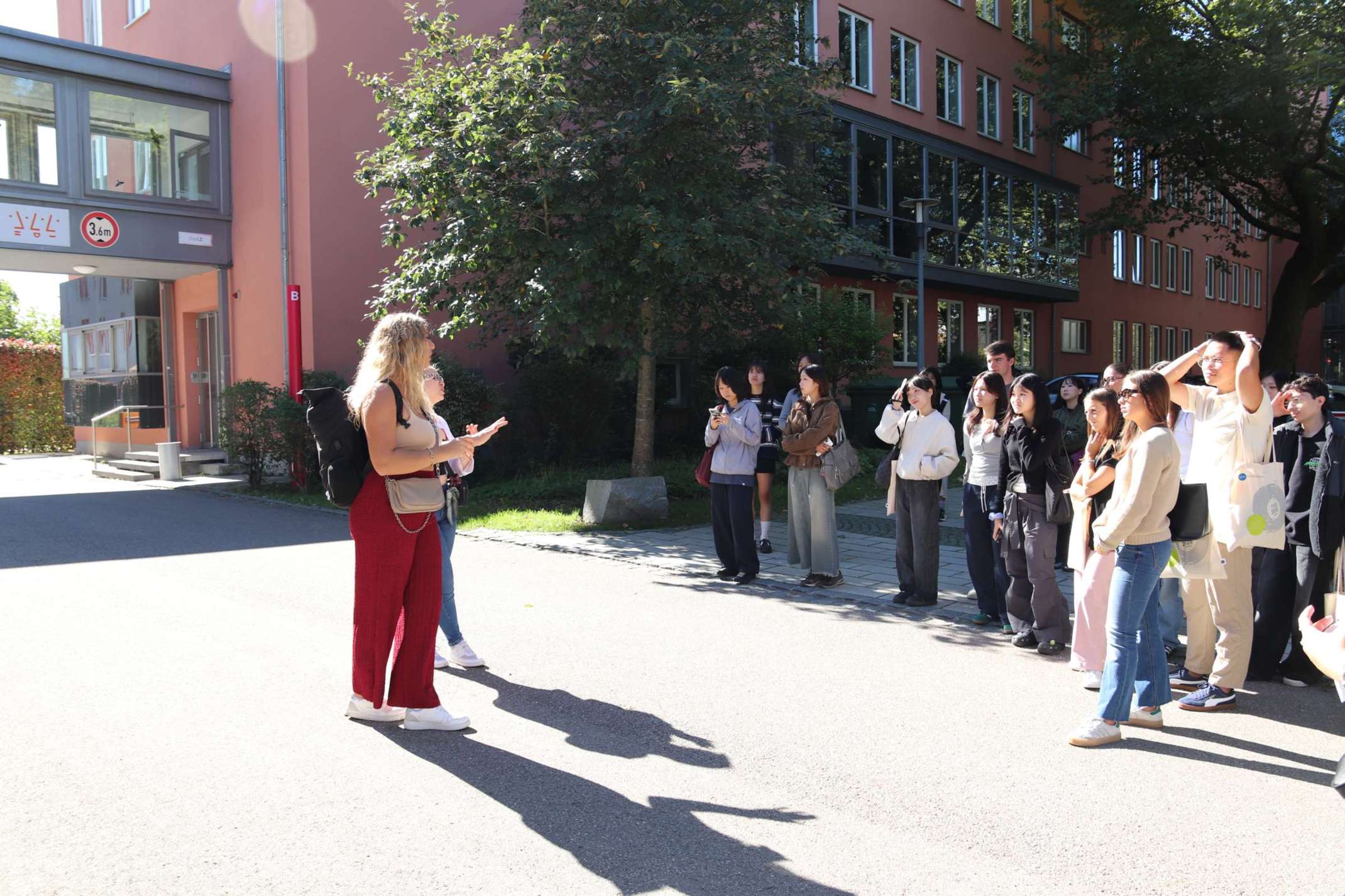 Impressionen von der Einführungsveranstaltung für ausländische Studierende