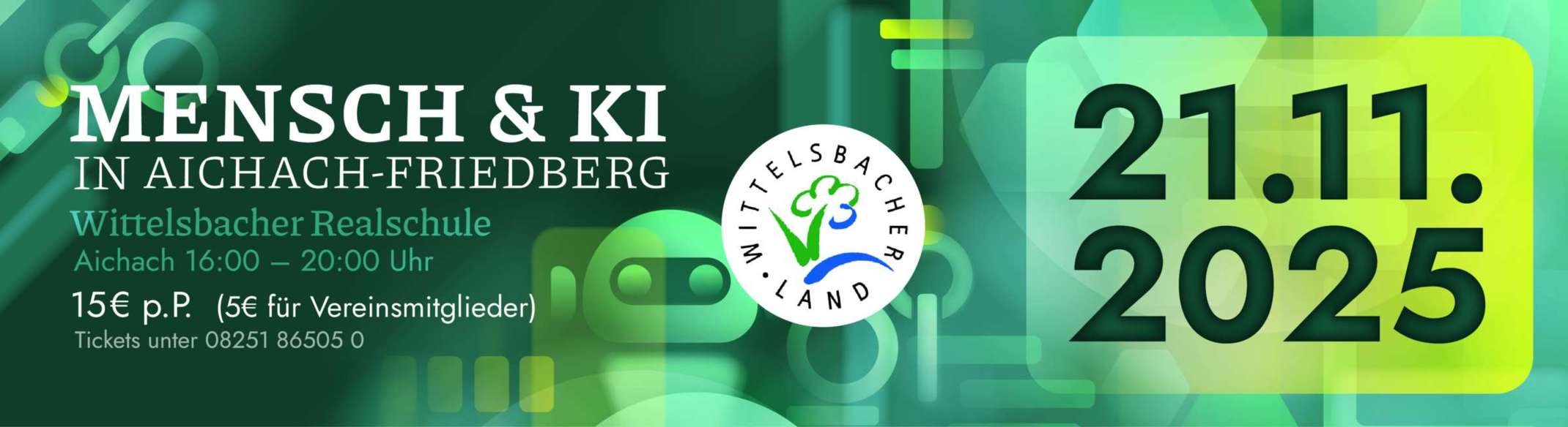 Banner zur Ankündigung der Veranstaltung