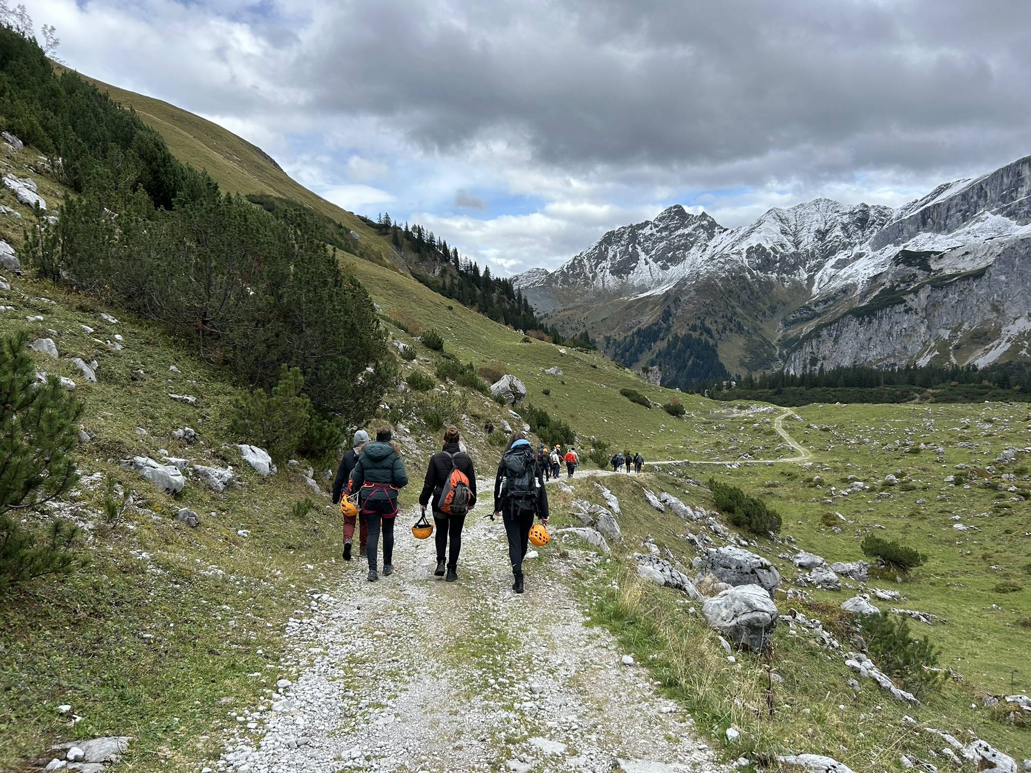 Rückkehr ins Basislager. Foto: Heidi Harder.