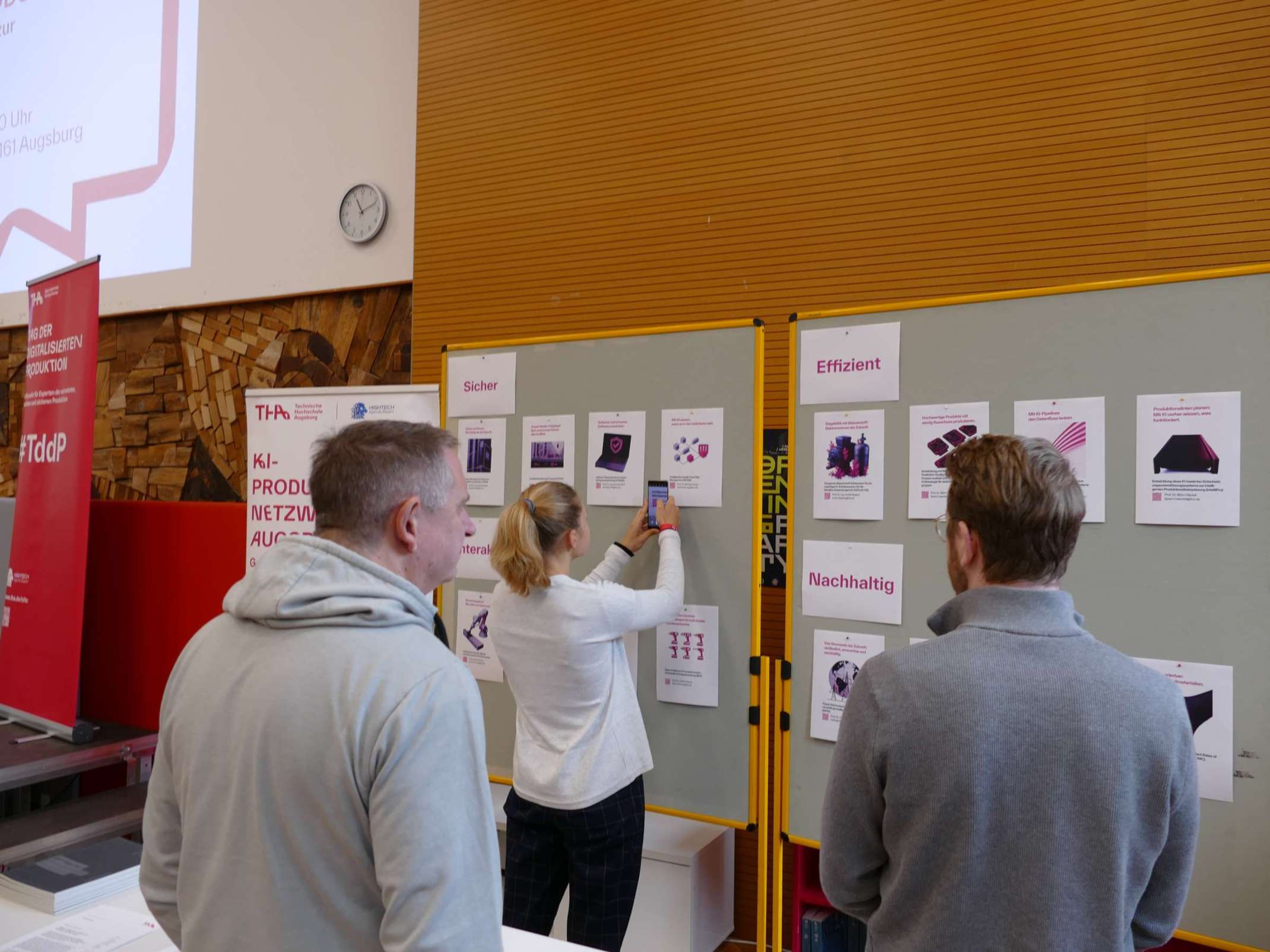 #TddP2025: Das KI-Produktionsnetzwerk der THA präsentierte 60 Kooperationsprojekte