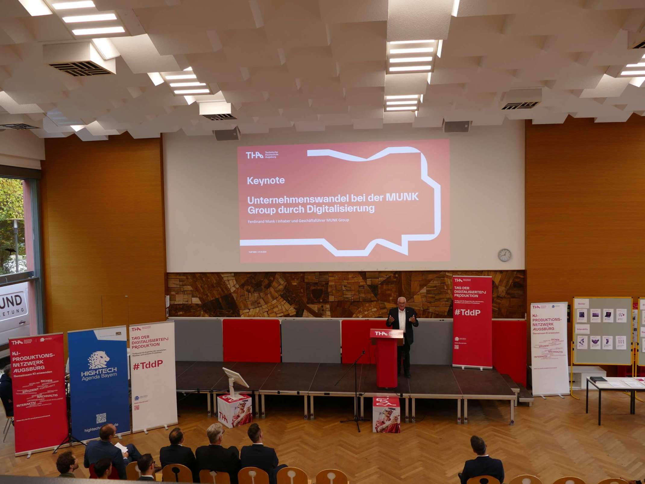 #TddP2025: Die Keynote hielt Ferdinand Munk, Inhaber und Geschäftsführer der MUNK Group