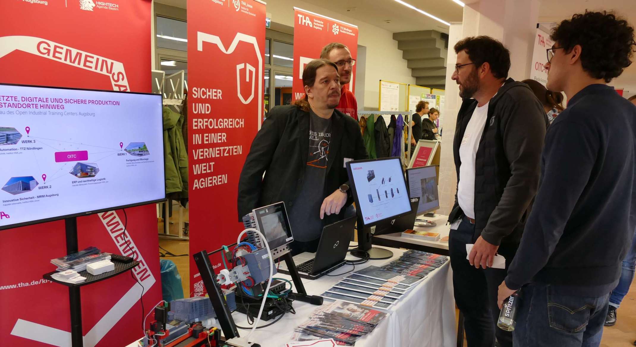 Stand von THA_innos beim #TddP2025