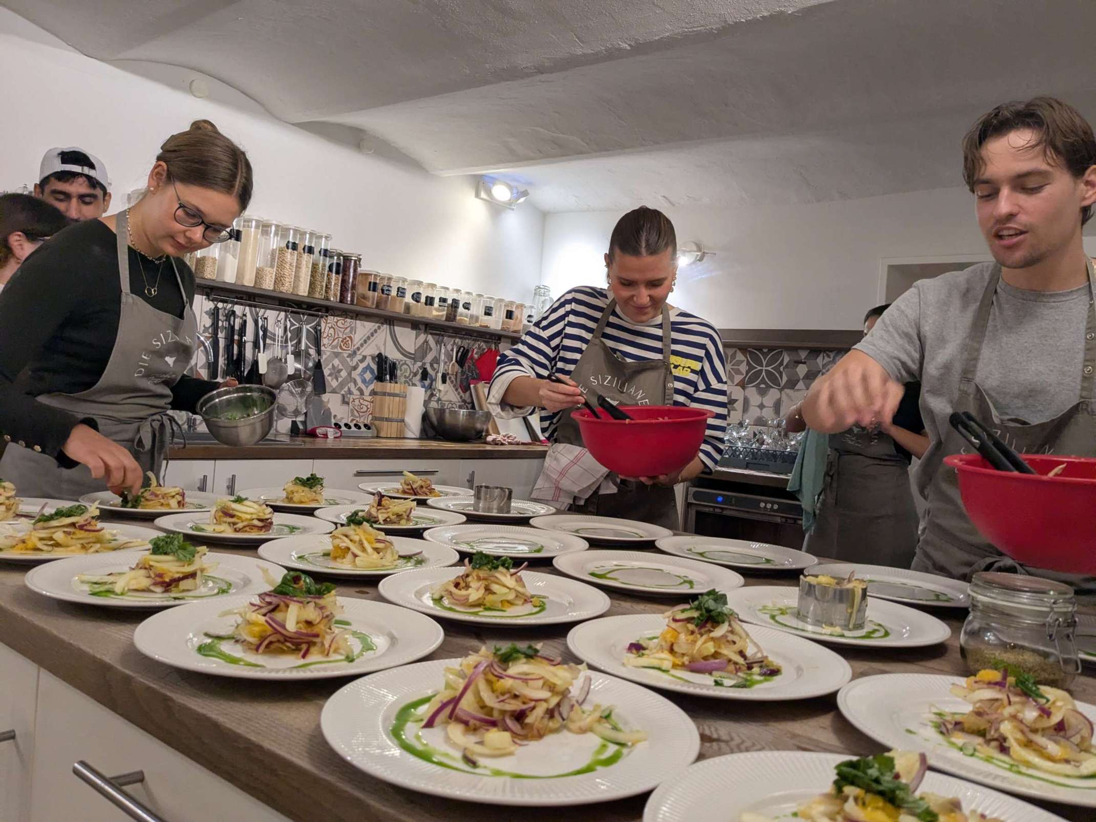 Teambuilding und Kochkurs