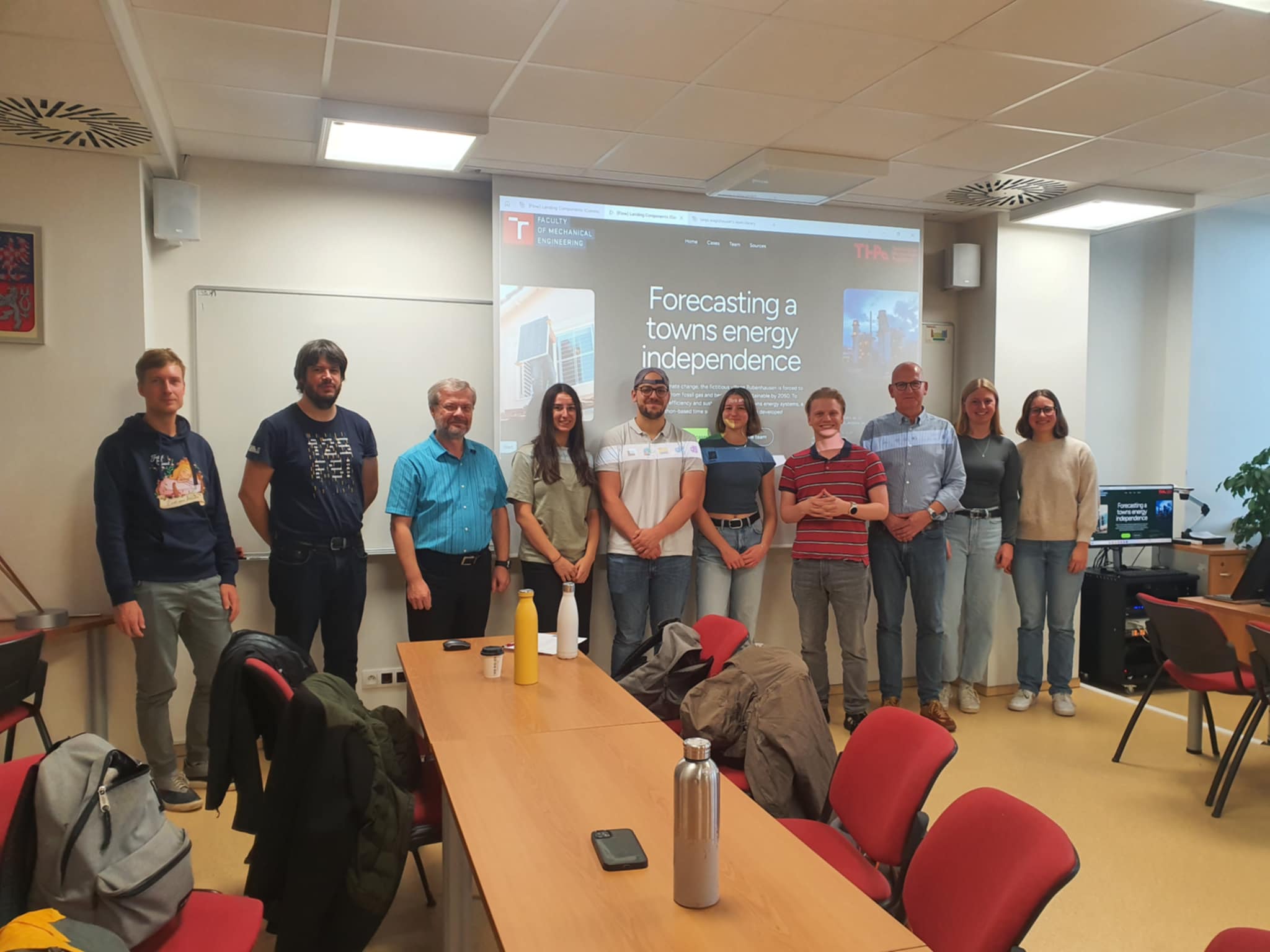 Präsentation in Brno