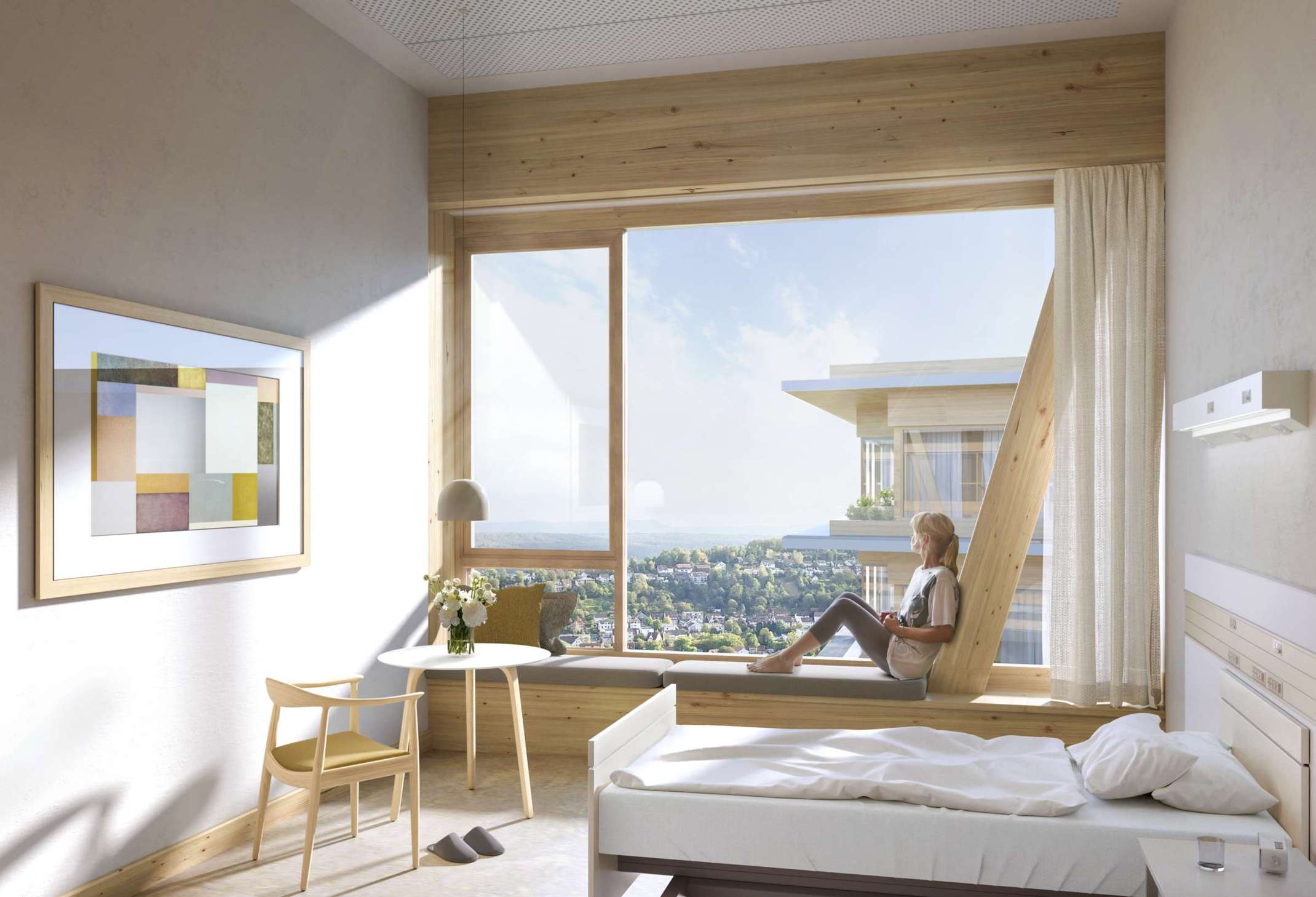 Neue Medizinische Klinik UKT, Tübingen. Foto: © White/ HPP