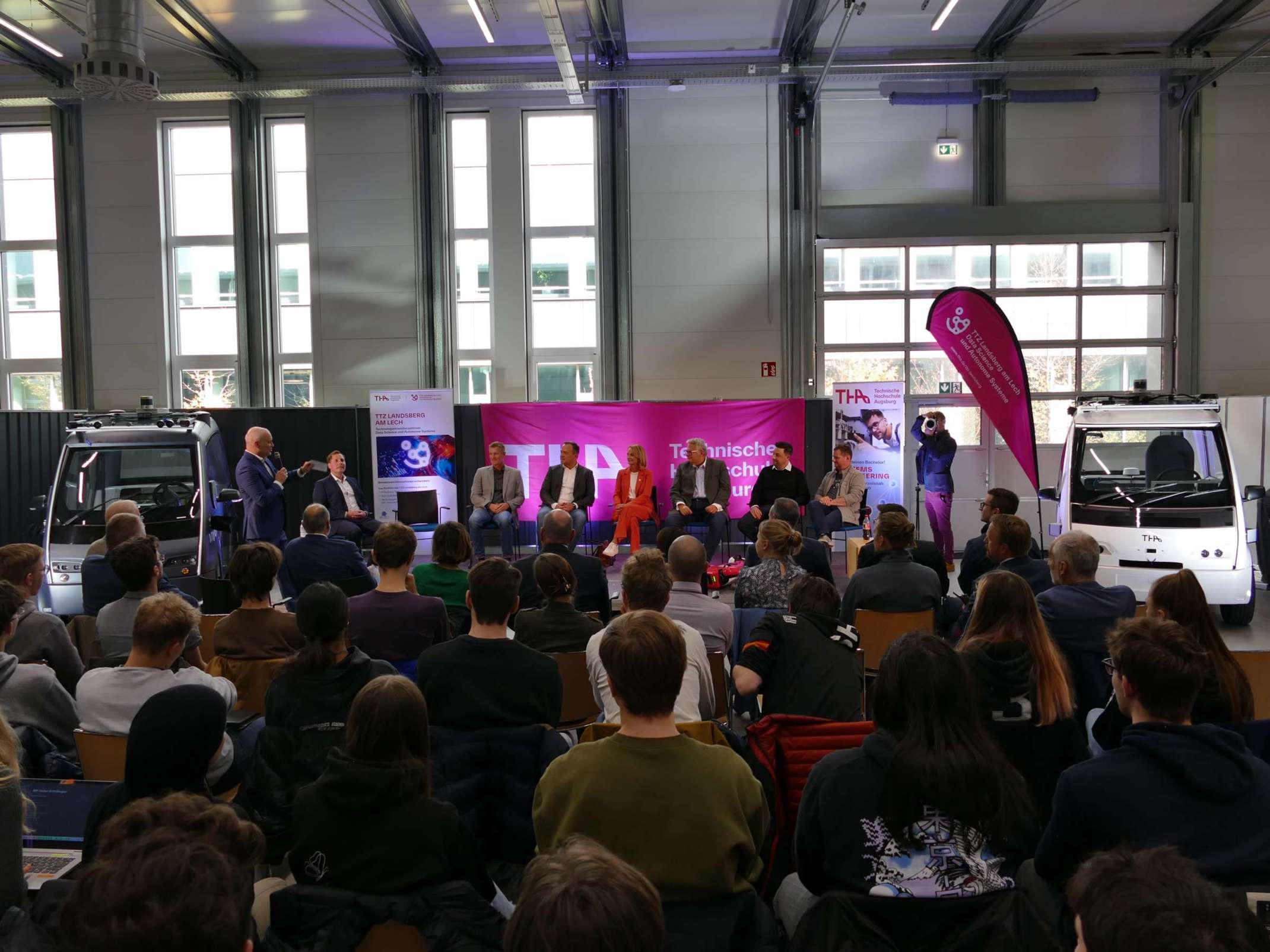 Studienstart am TTZ Landsberg am Lech: Prof. Dr. Dr. h.c. Gordon Thomas Rohrmair, Präsident der THA