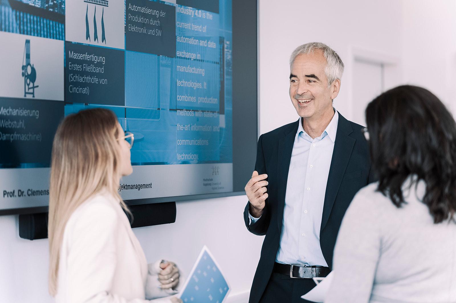 Clemens Espe - Online-Infostunde - Weiterbildung - IT-Projektmanagement und Prozessmanagement - berufsbegleitend - Technische Hochschule Augsburg
