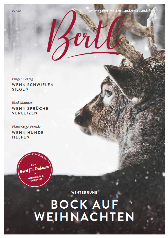 Titelseite Magazin BERTL 02/2025